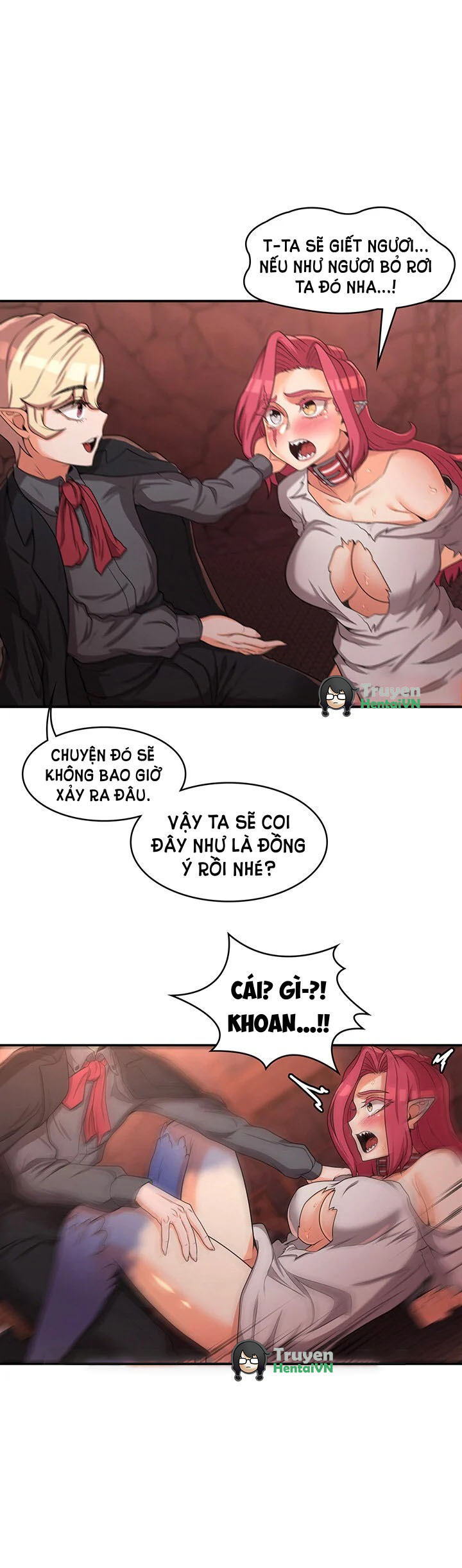 Đọc truyện hentai Chuyển Sinh Thành Phản Diện Game 18+ - Chap 18