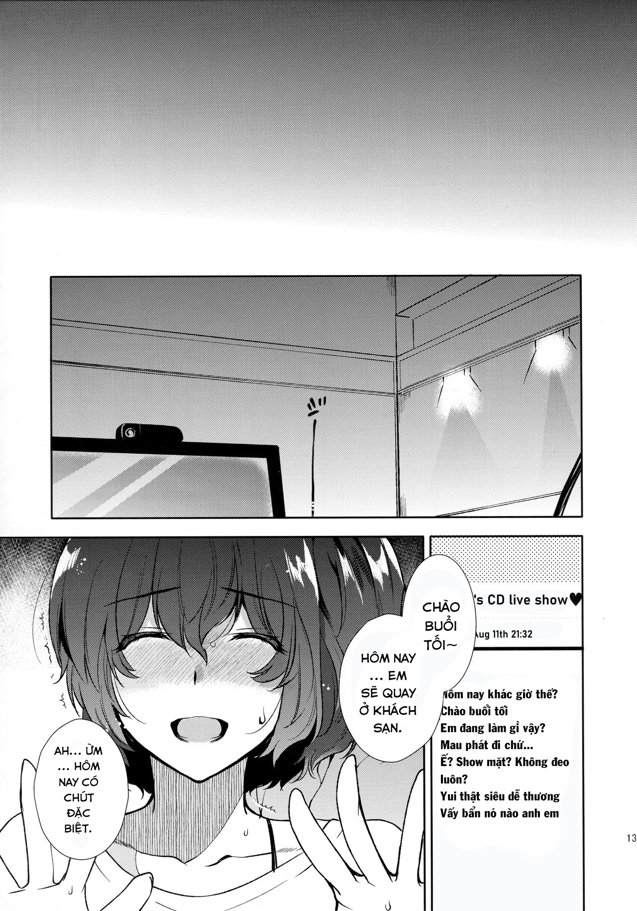 Đọc truyện hentai Josou Haishinsha Ryoujoku ~Shojo Soushitsu Nama Haishin~ - Oneshot