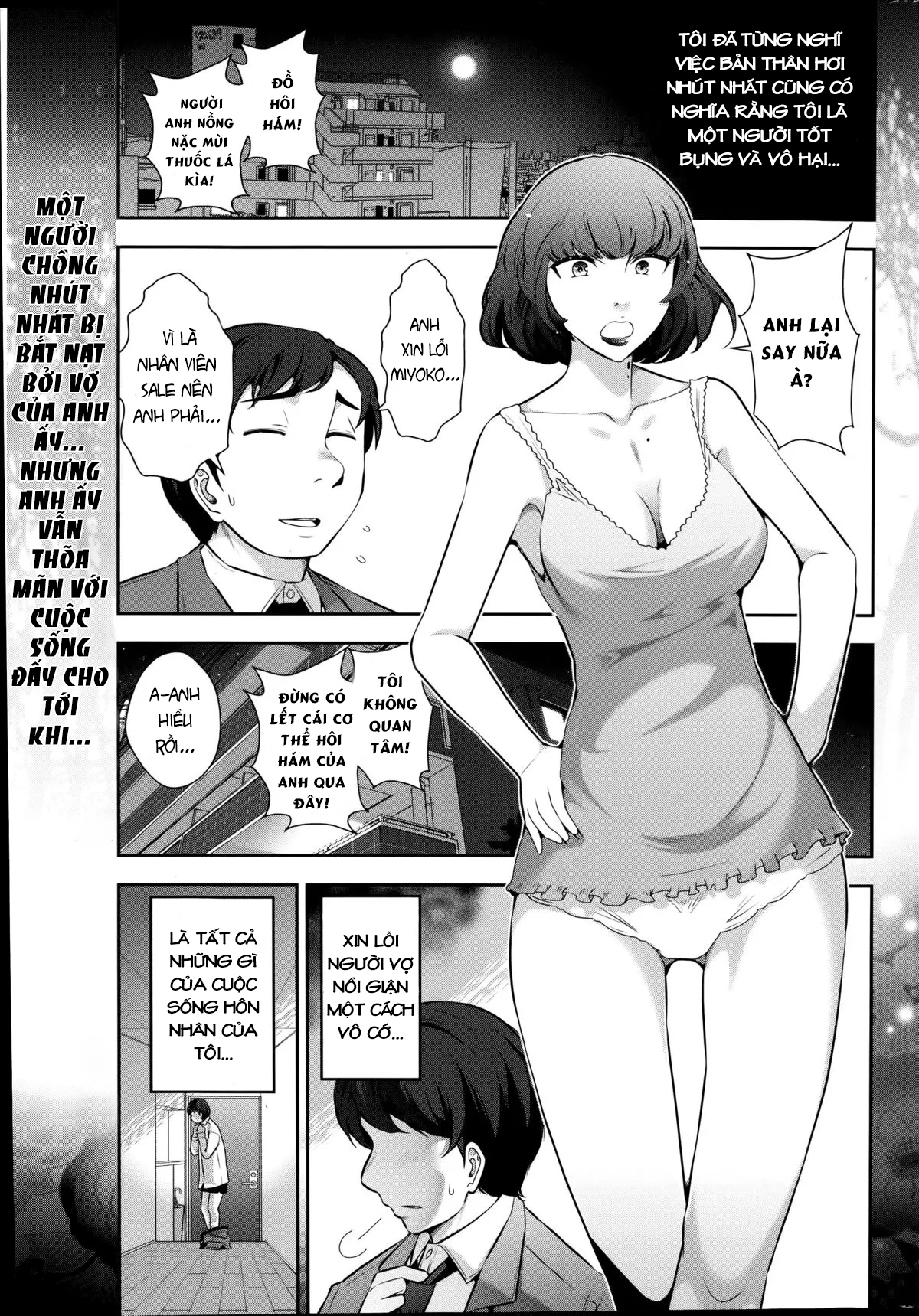 Đọc truyện hentai Sự trỗi dậy của ông chồng bị NTR - Oneshot