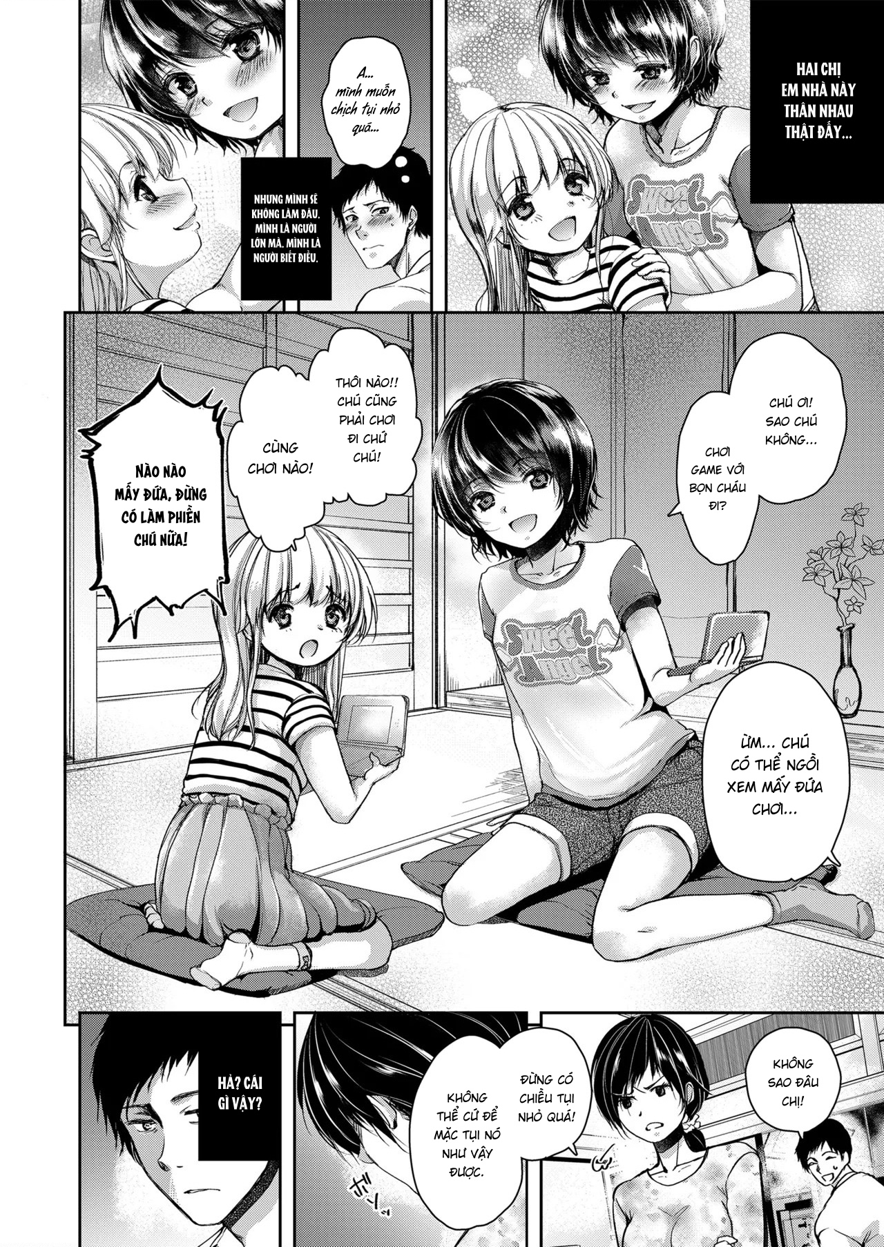 Đọc truyện hentai Naisho no Ecchi Gokko - Secret Immoral Play - Oneshot