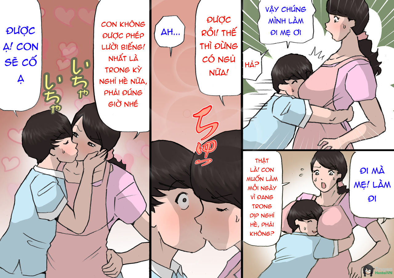 Đọc truyện hentai Okaa-san wa Homete Nobasu Kyouiku Houshin 4 Chu Dashi Kinshihen - Oneshot