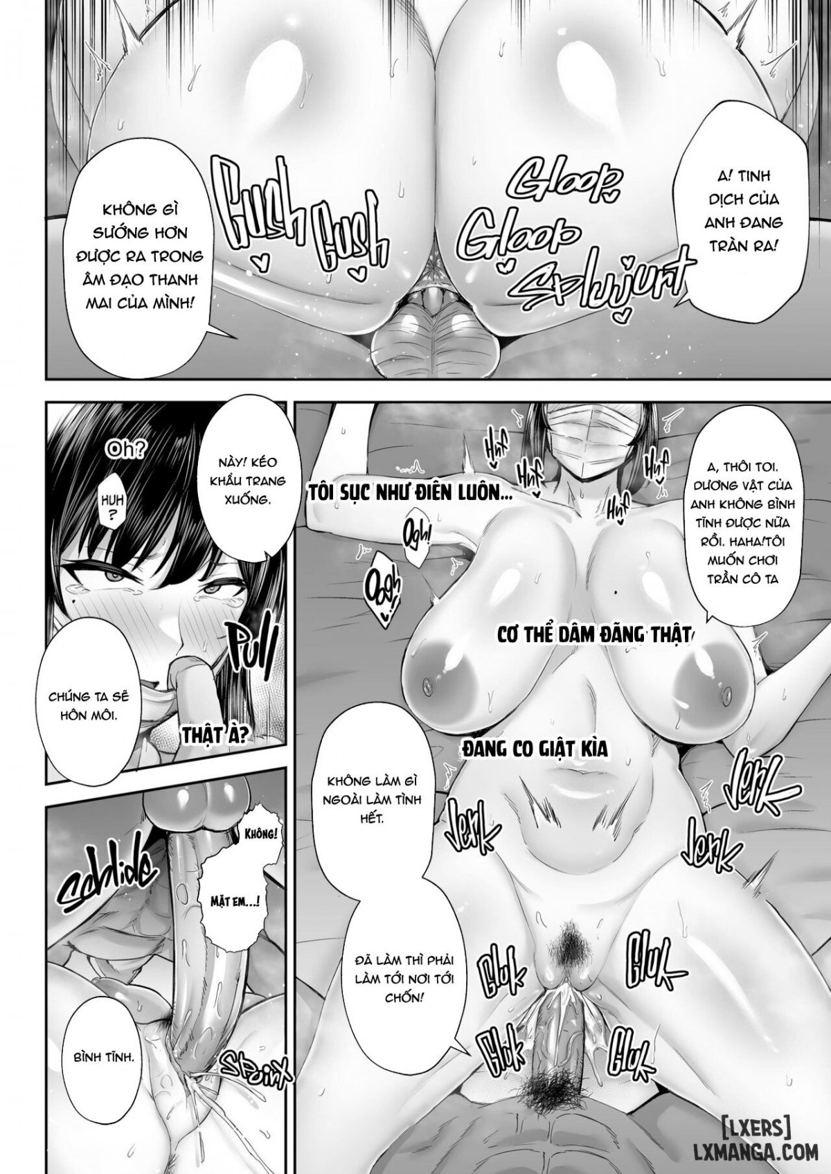 Đọc truyện hentai Netorareta Bakunyuu Osananajimi Tsuma Akane -Mukashikkara Shinyuu (SeFri) to Yarimakuri Deshita lol- - Oneshot