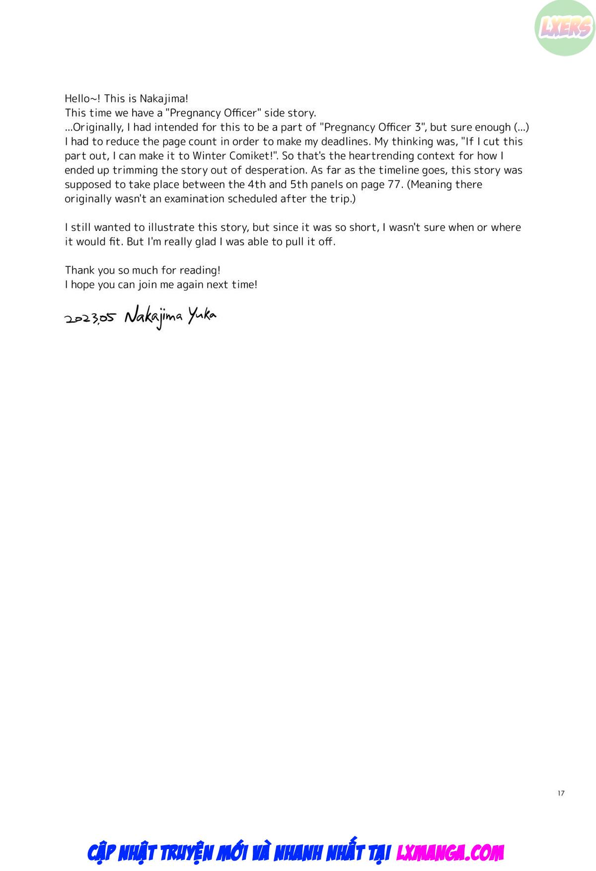 Đọc truyện hentai Cán bộ mang thai - Chap 3.5: DLO-23