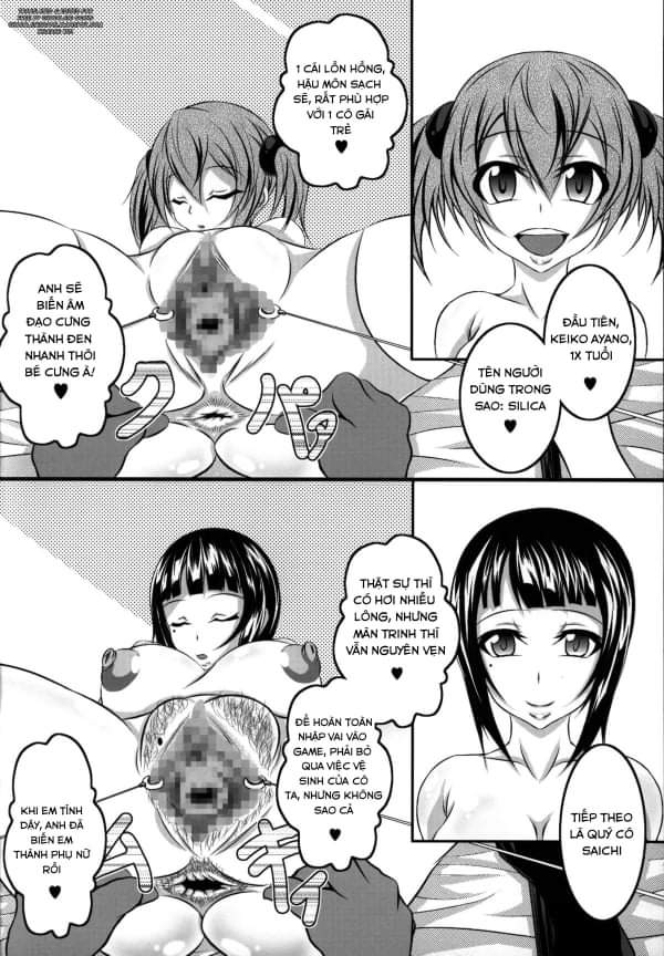 Đọc truyện hentai Irakabeshi Sugite Atama ga Okashiku Natta Hito ga Kangaeta SAO-hon - Oneshot