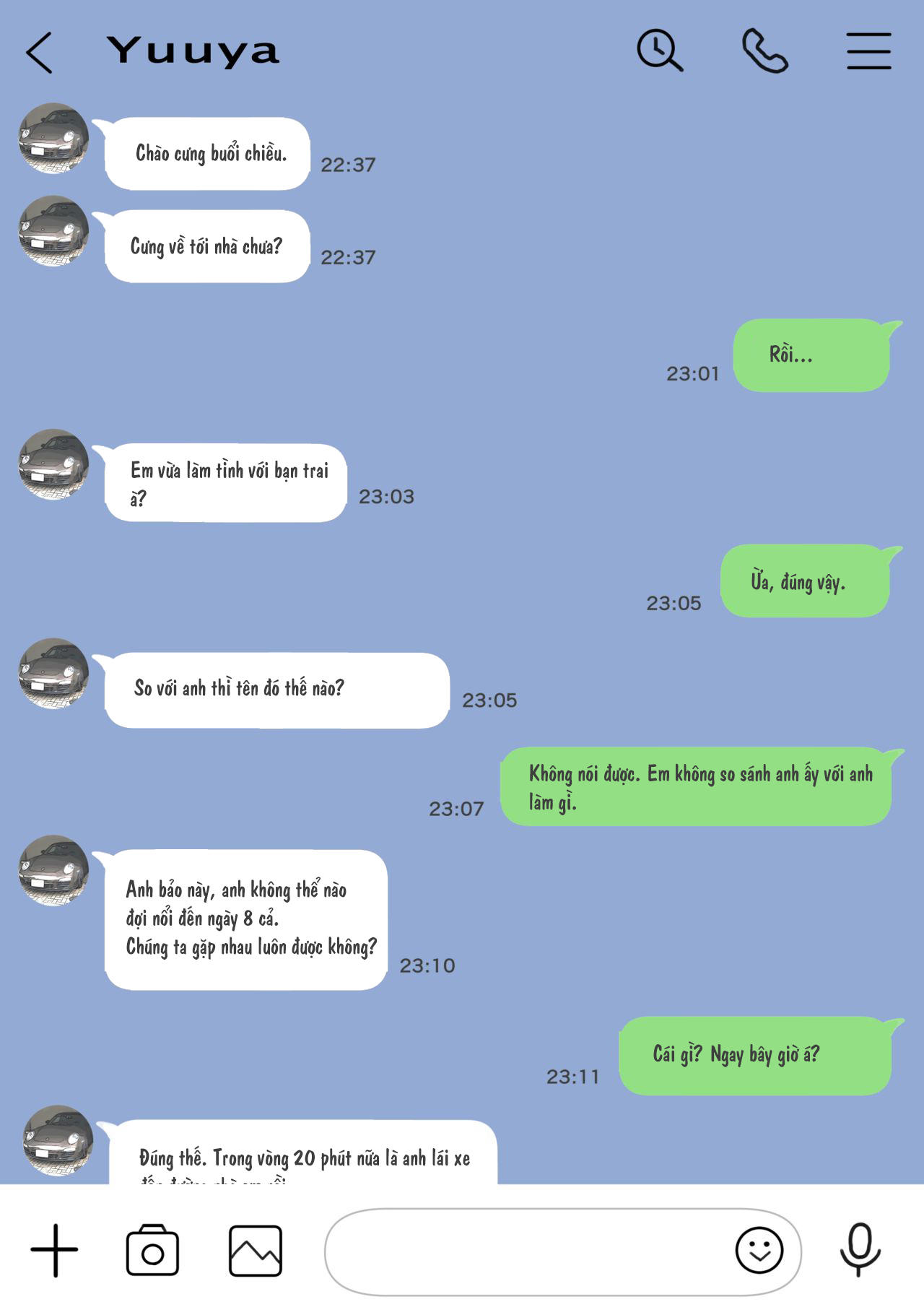 Đọc truyện hentai Xem trộm điện thoại bạn gái - Phần 2