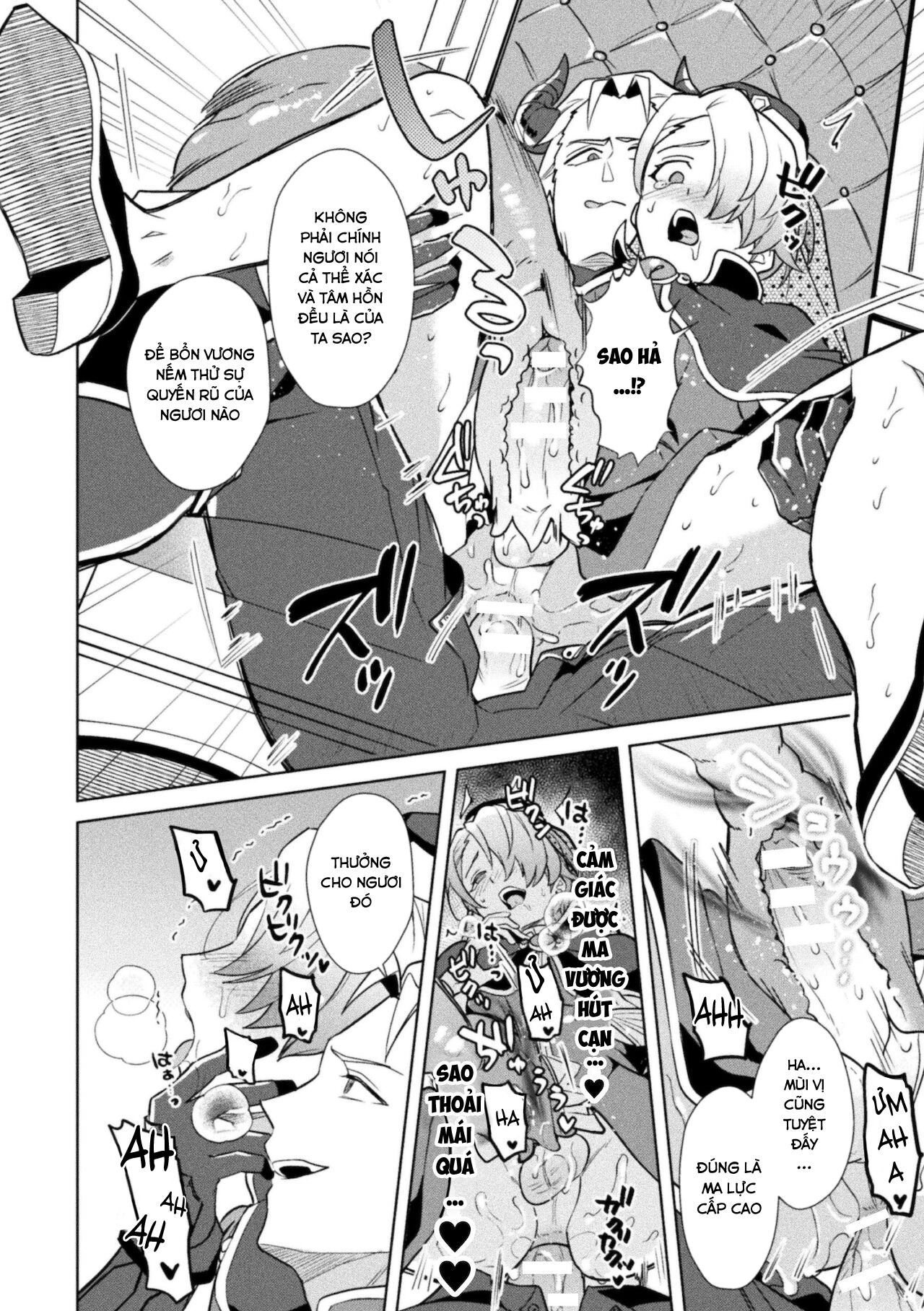 Đọc truyện hentai Kinju no Madousho Saishuu Hanashi Kinju de Yuusha no Nakama o Akuochi Sennou - Chap 2