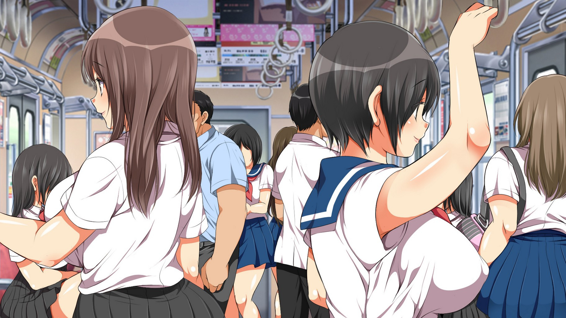 Đọc truyện hentai Yareruko! Densha Ecchi - Chap 0.1