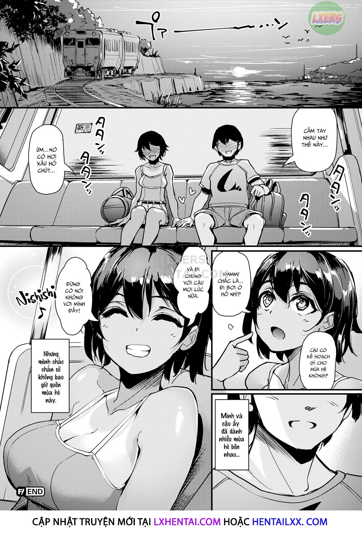 Đọc truyện hentai Mặt trời và làn da rám nắng - Oneshot