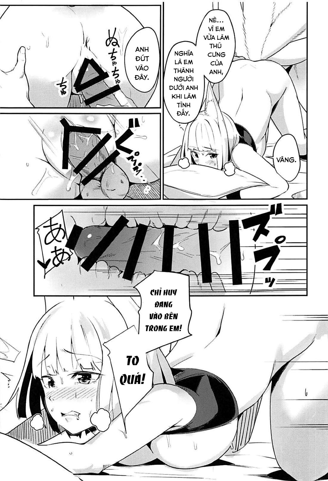 Đọc truyện hentai Pet na Kaga (Azur Lane) - Oneshot