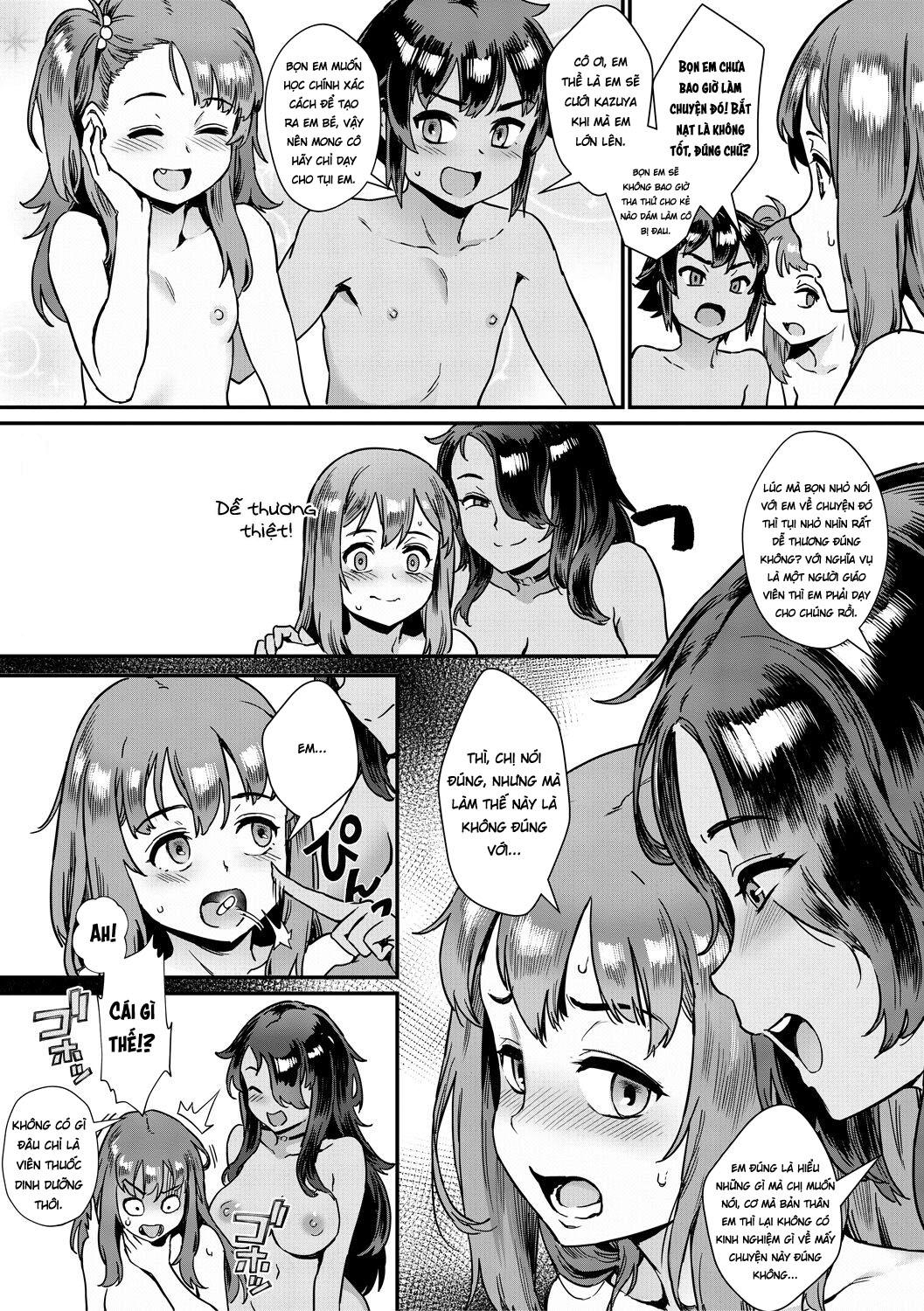 Đọc truyện hentai Hãy bắt đầu tìm hiểu cơ thể nhau nào - Chap 1