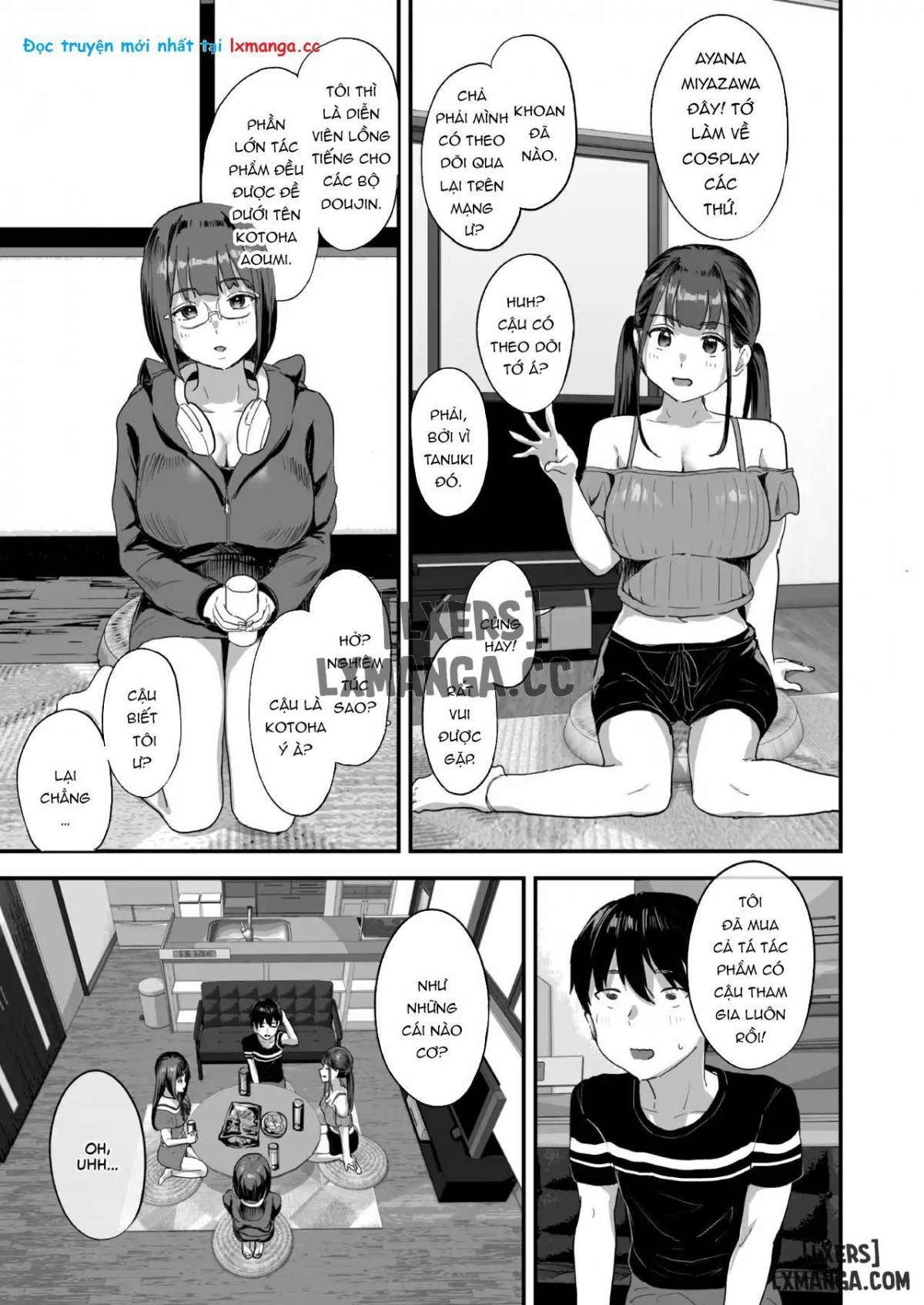Đọc truyện hentai Real Life Doujin Experience - Oneshot