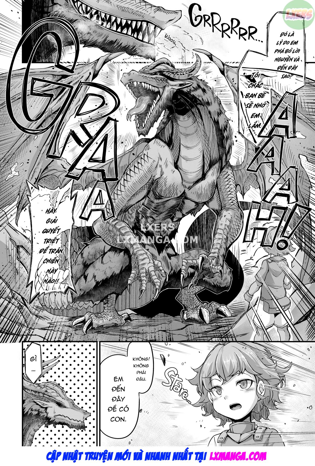 Đọc truyện hentai Tái thiết!? Thụ tinh giữa các loài - Chap 6 - [END]