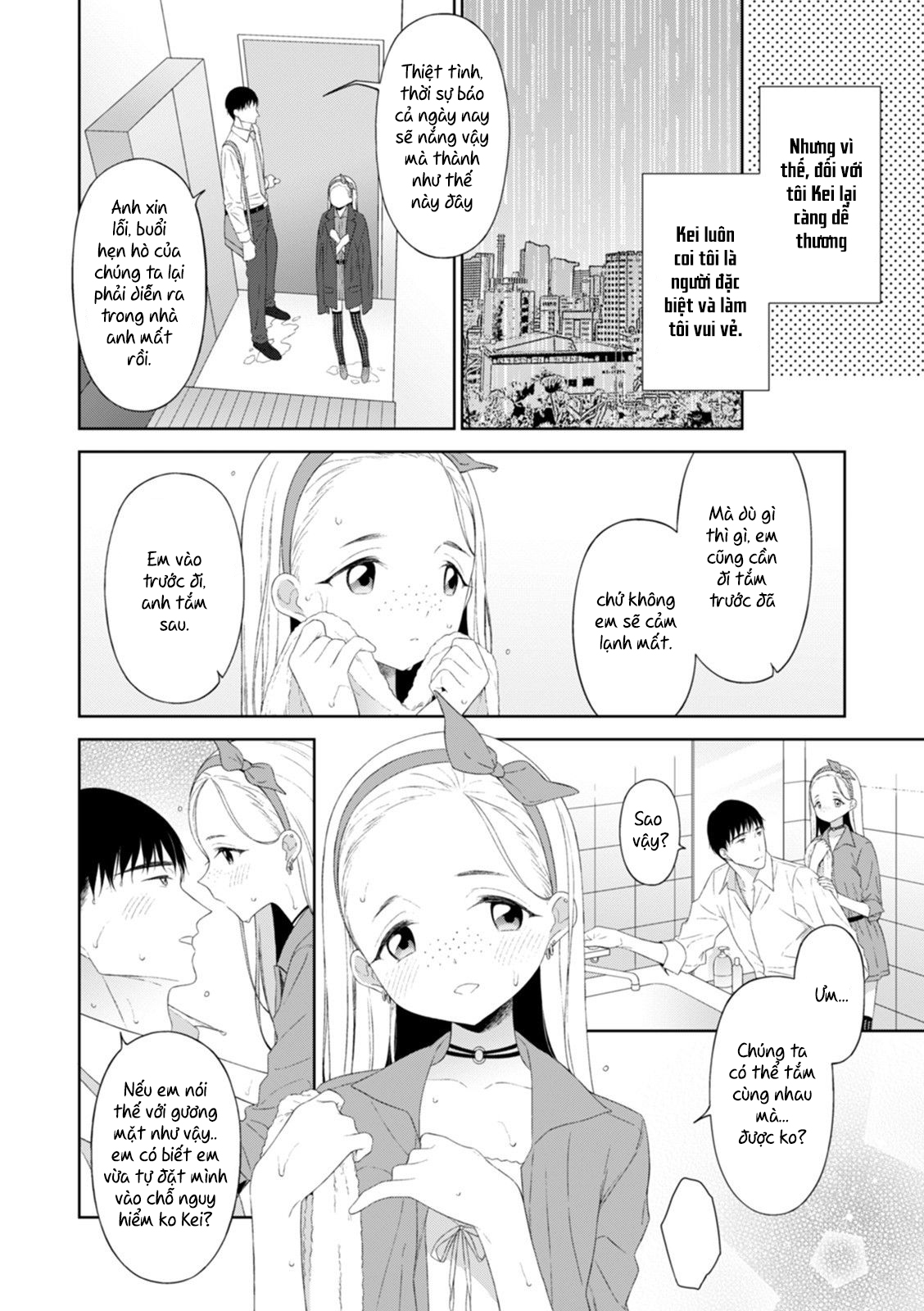 Đọc truyện hentai Ngoài kia là tiếng mưa hay giai điệu tình yêu của chúng ta? - Oneshot