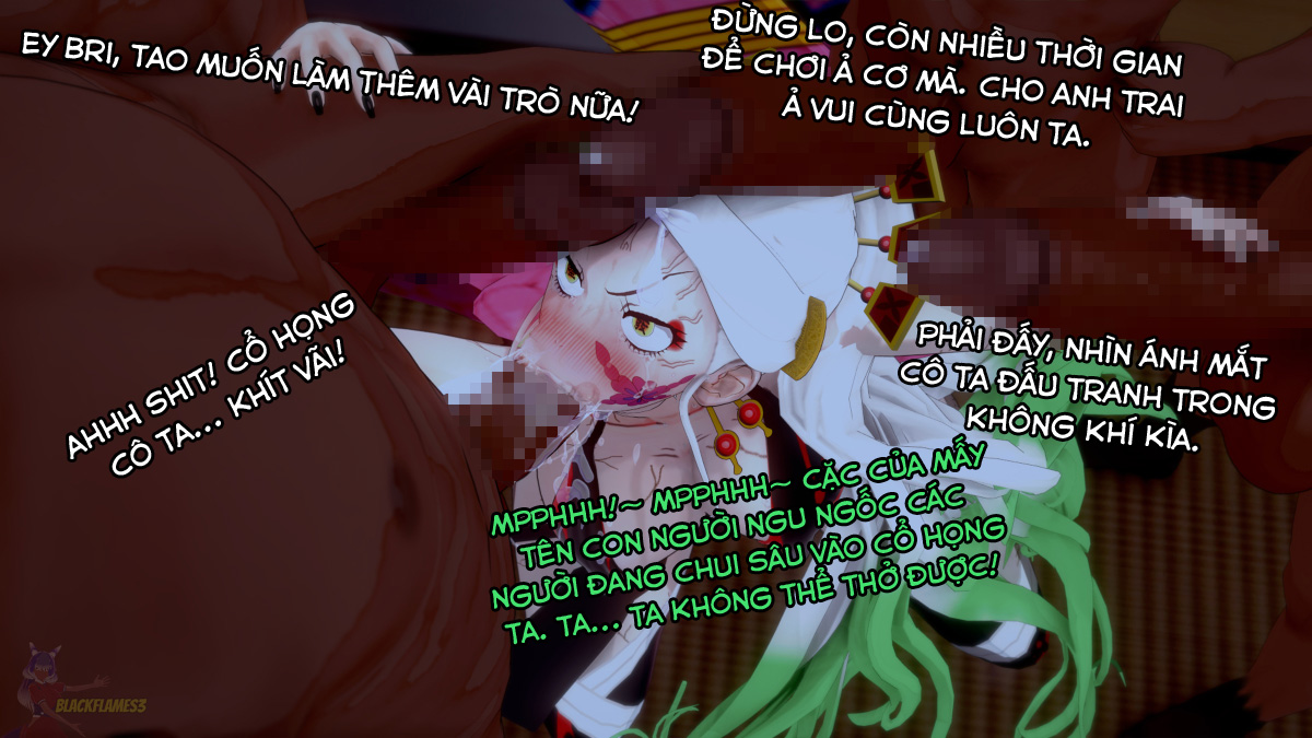 Đọc truyện hentai Trừng phạt Daki (Kimetsu no Yaiba) - Oneshot