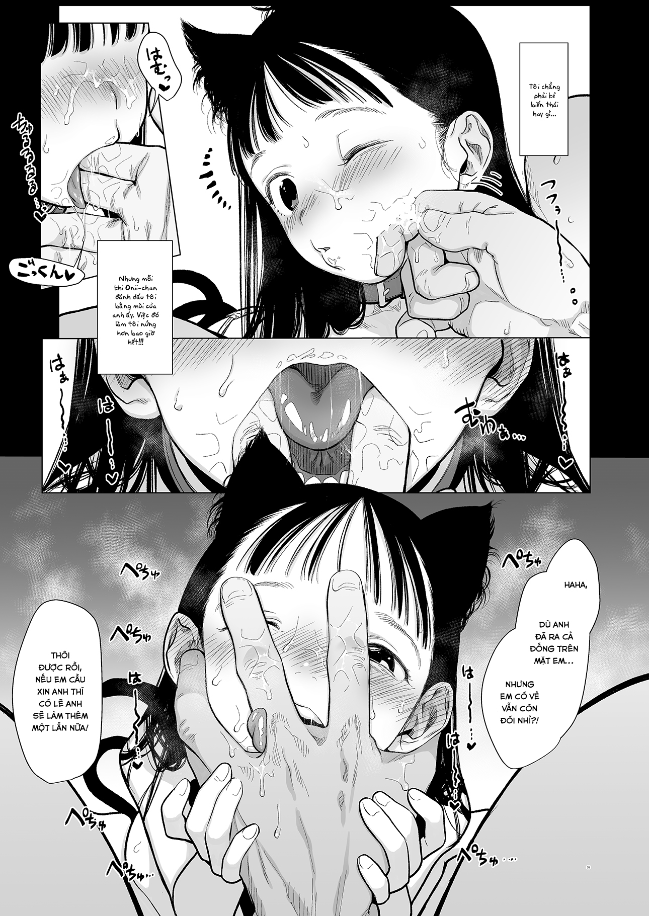 Đọc truyện hentai Em gái bé bỏng kế bên tôi~ - Chap 2: Sếch em gái tai mèo