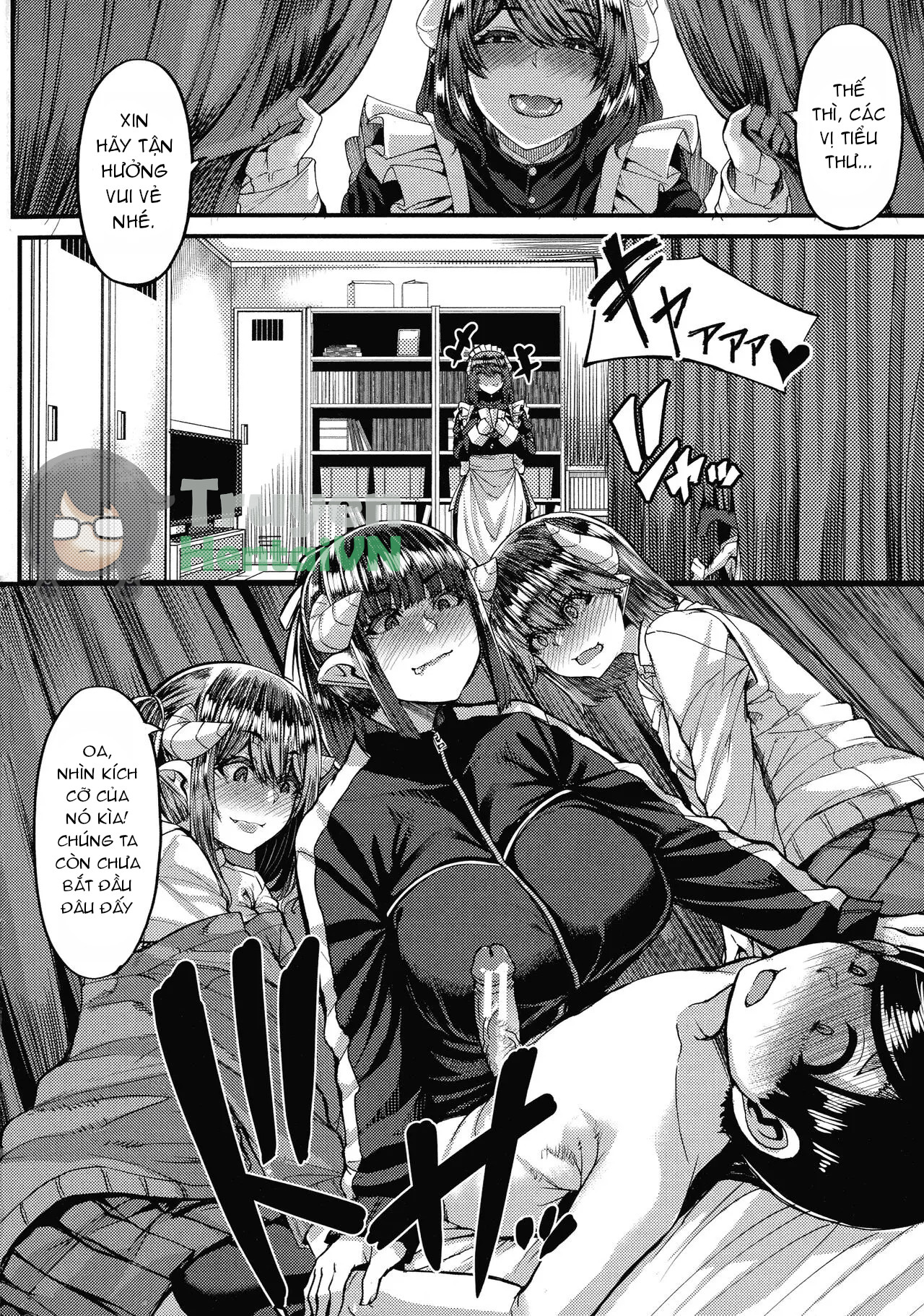 Đọc truyện hentai Kasshoku Hime to Himitsu no Keiyaku - Chap 5