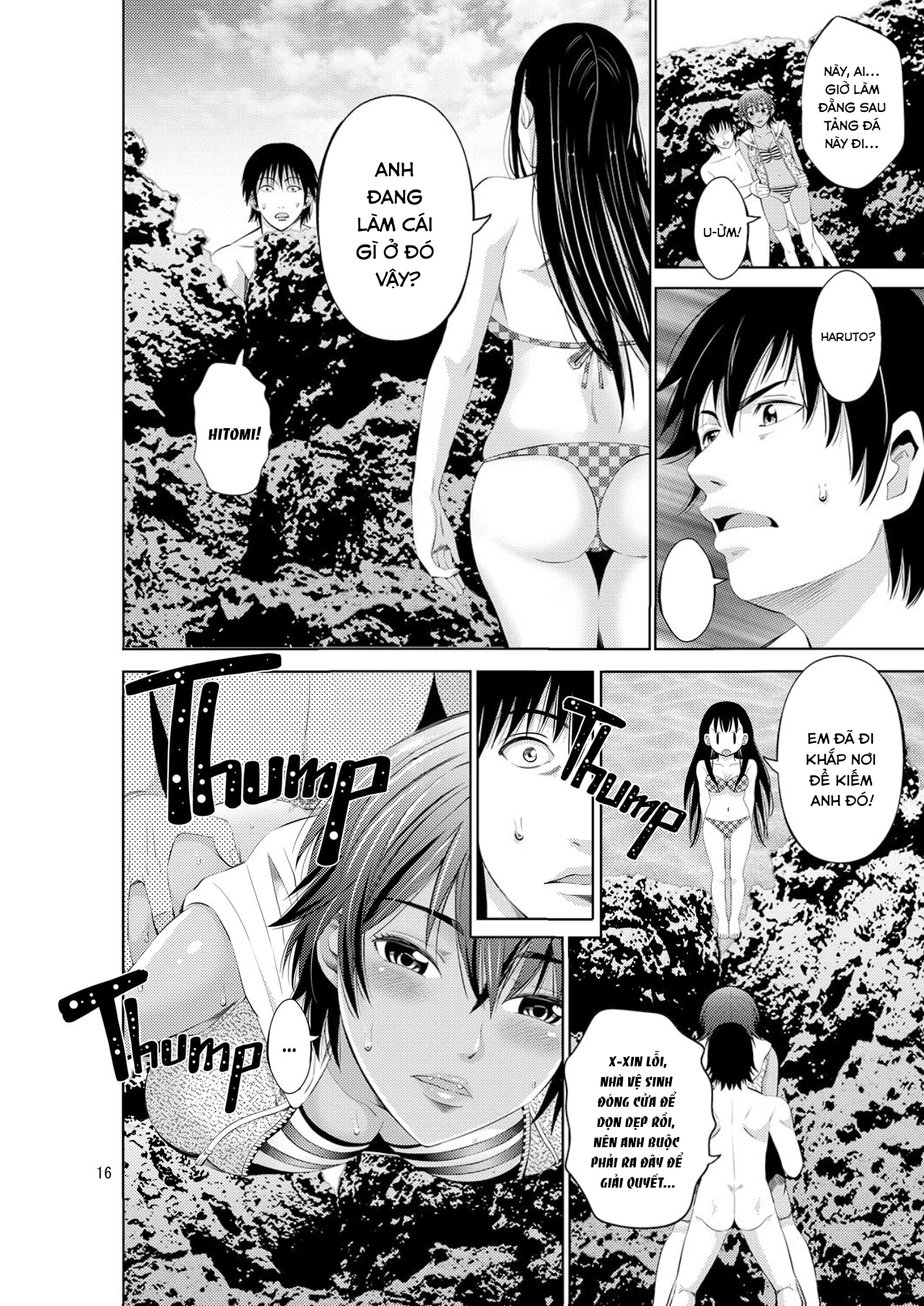 Đọc truyện hentai Tokonatsu Resort Nangoku Musume to NTR Sex - Oneshot