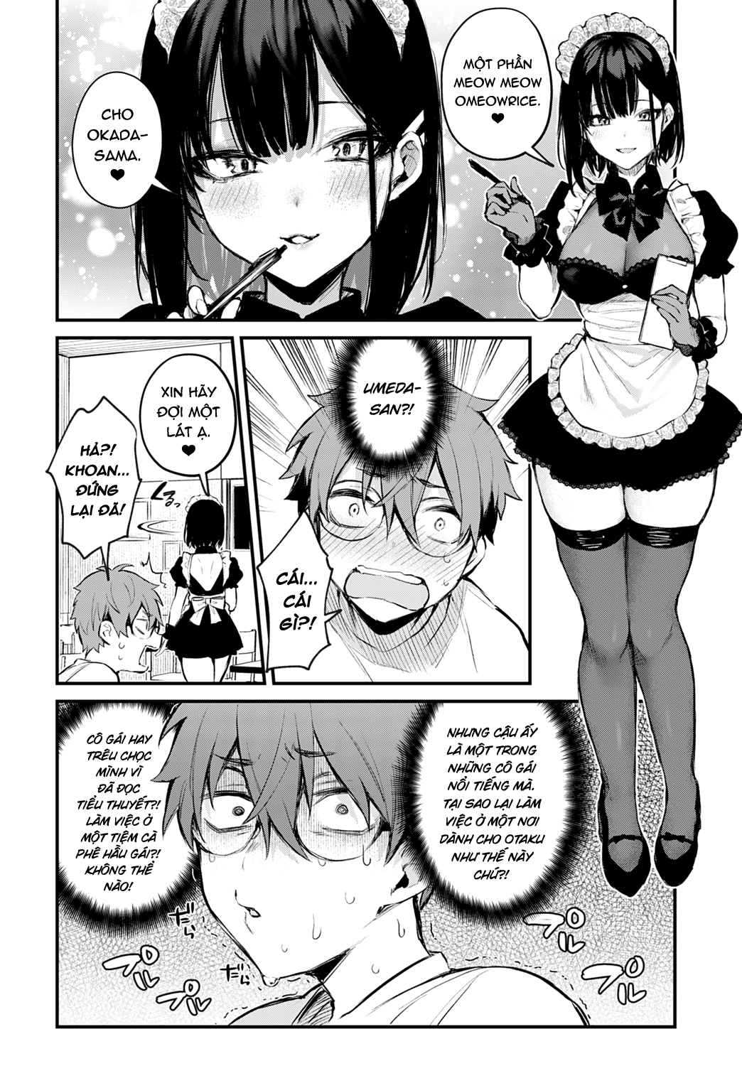 Đọc truyện hentai Boku wa Umeda-san ni Sakaraenai - Oneshot
