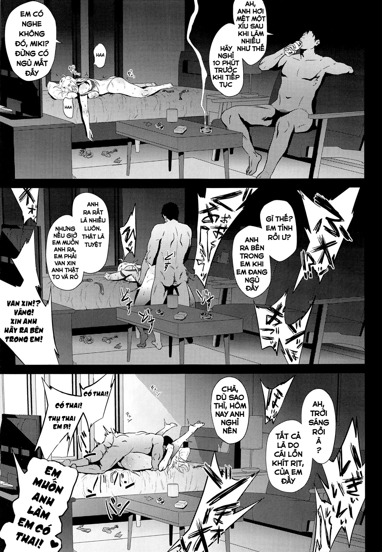 Đọc truyện hentai Miki Is Straightforward - Oneshot