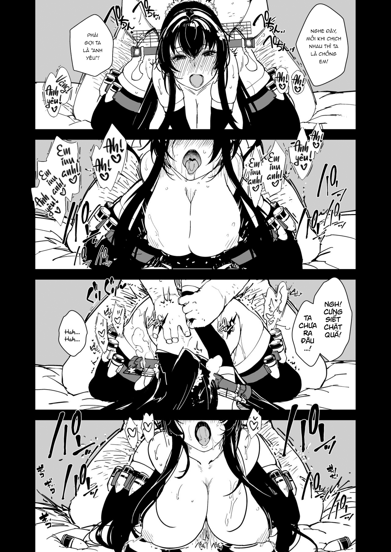 Đọc truyện hentai Hishokan Kashima No Houkokusho - 1shot