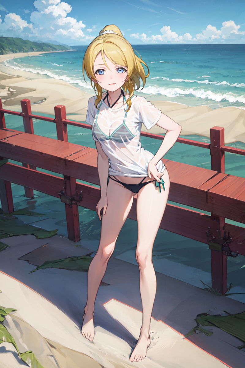 Đọc truyện hentai Tuyển tập Albums Art hentai - Chap 236 - Eli Ayase in swimsuit