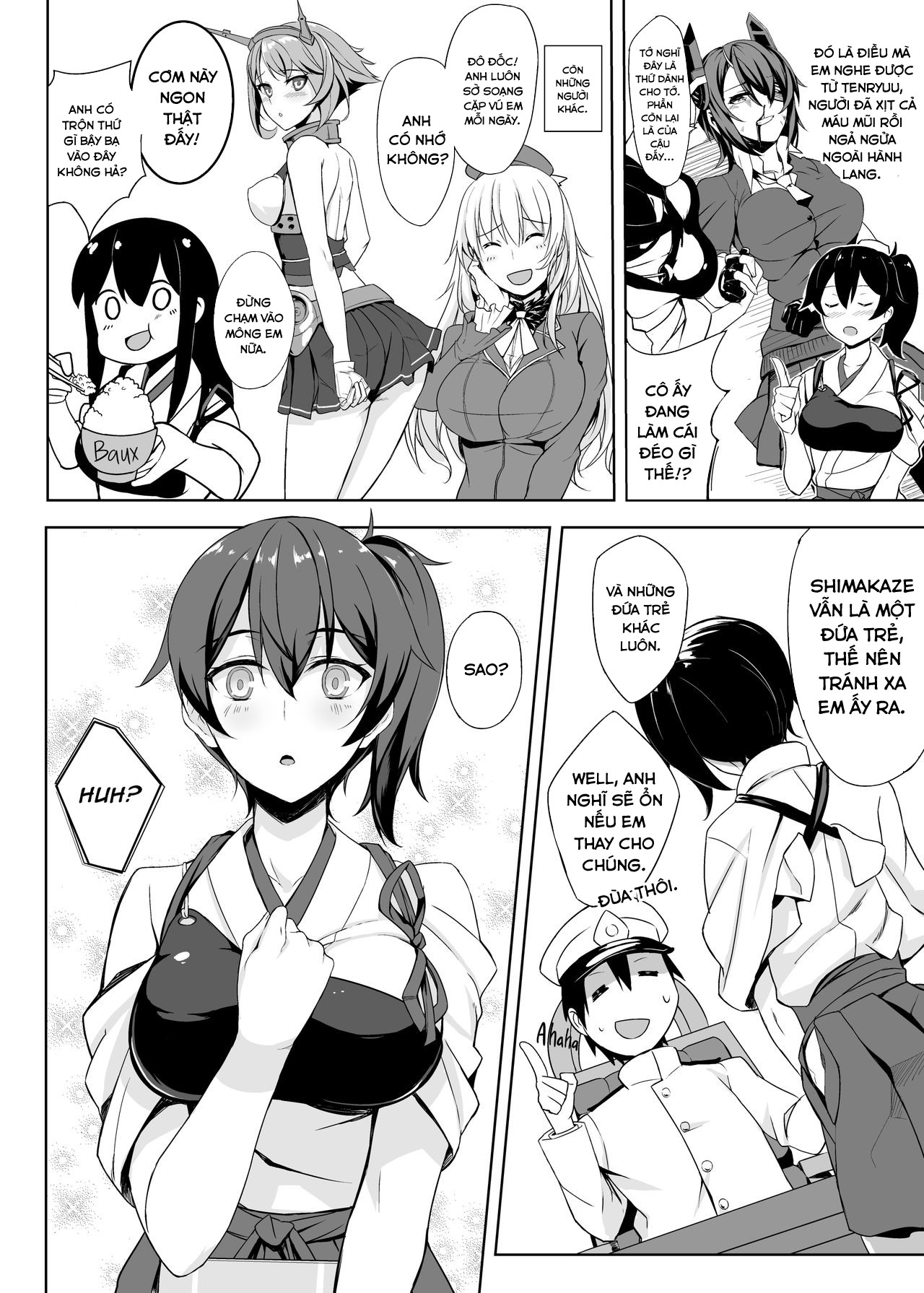 Đọc truyện hentai Worries of the Secretary Ship Kaga - Oneshot