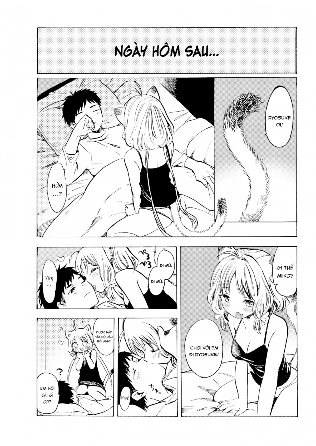 Đọc truyện hentai Cách tốt nhất để gần gũi với nàng moè - Oneshot