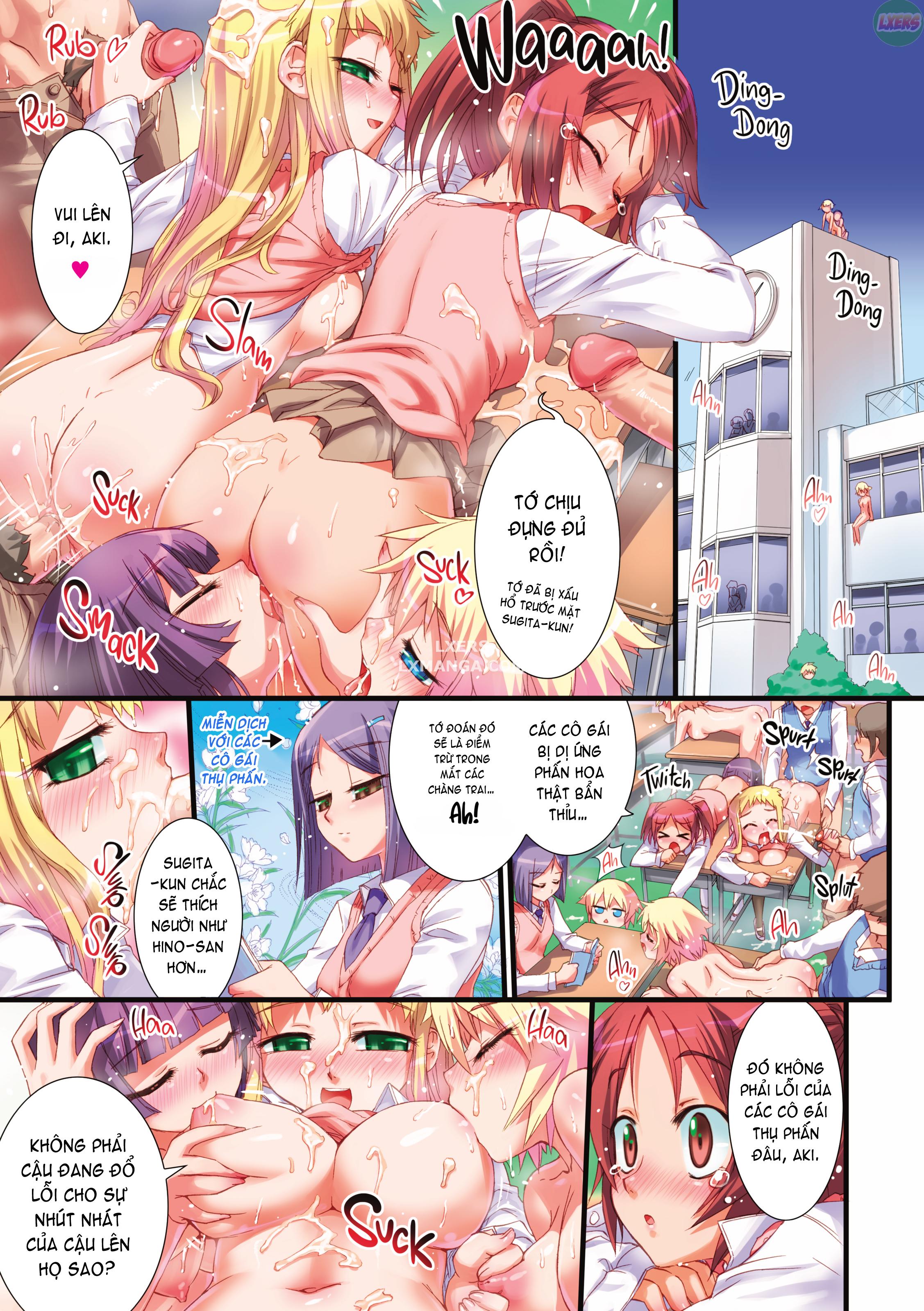 Đọc truyện hentai Cuộc tấn công của các cô gái Pollinic! Hoàn thành - Chap 1