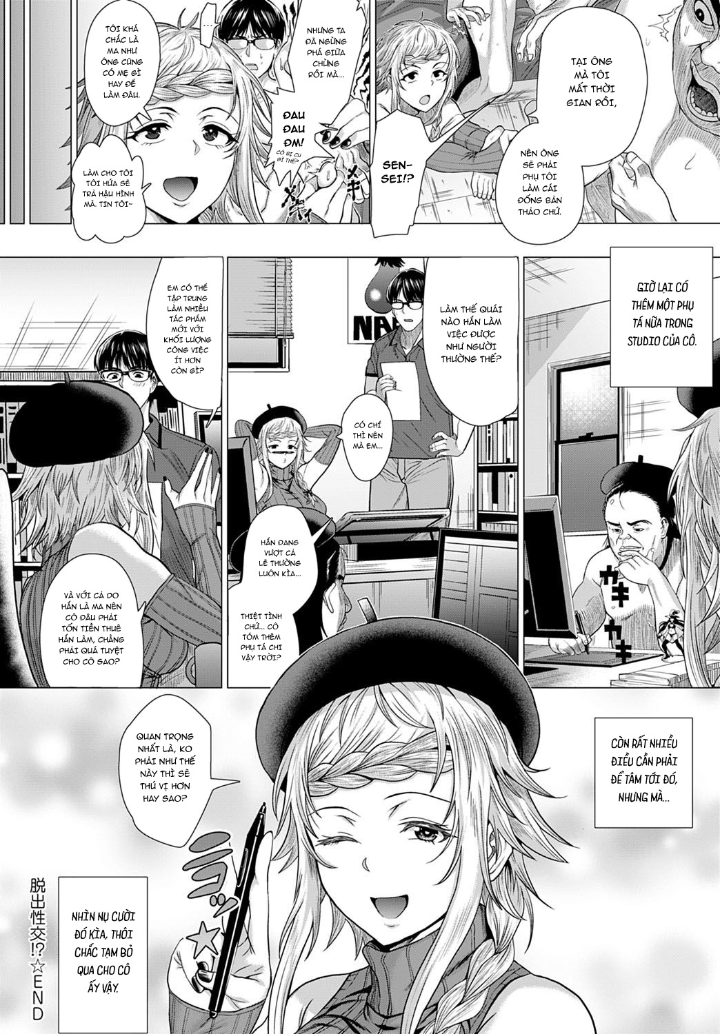 Đọc truyện hentai Dasshutsu Seikou! - Oneshot