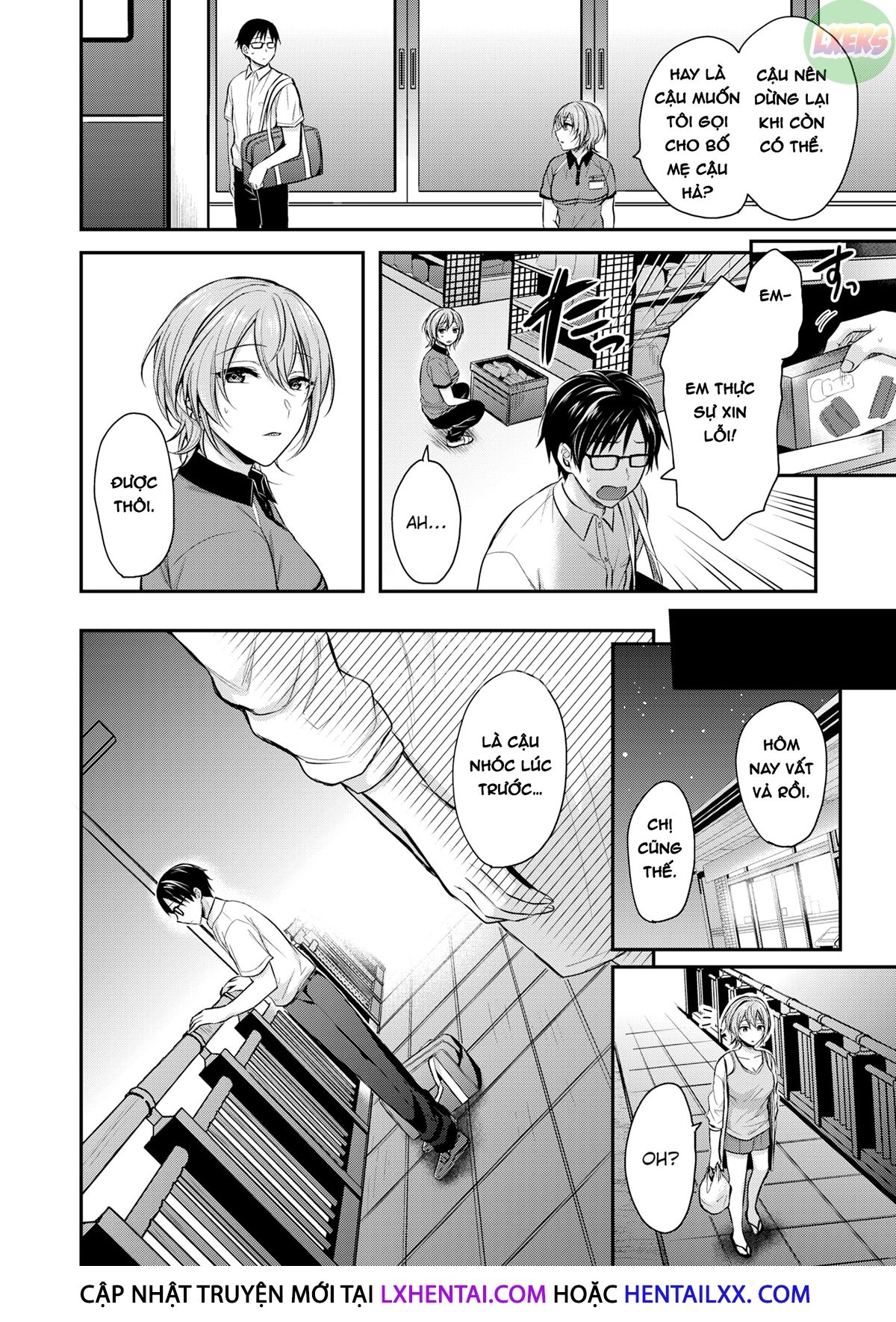 Đọc truyện hentai Chàng trai cần cù & Cô gái tầm phào - Oneshot