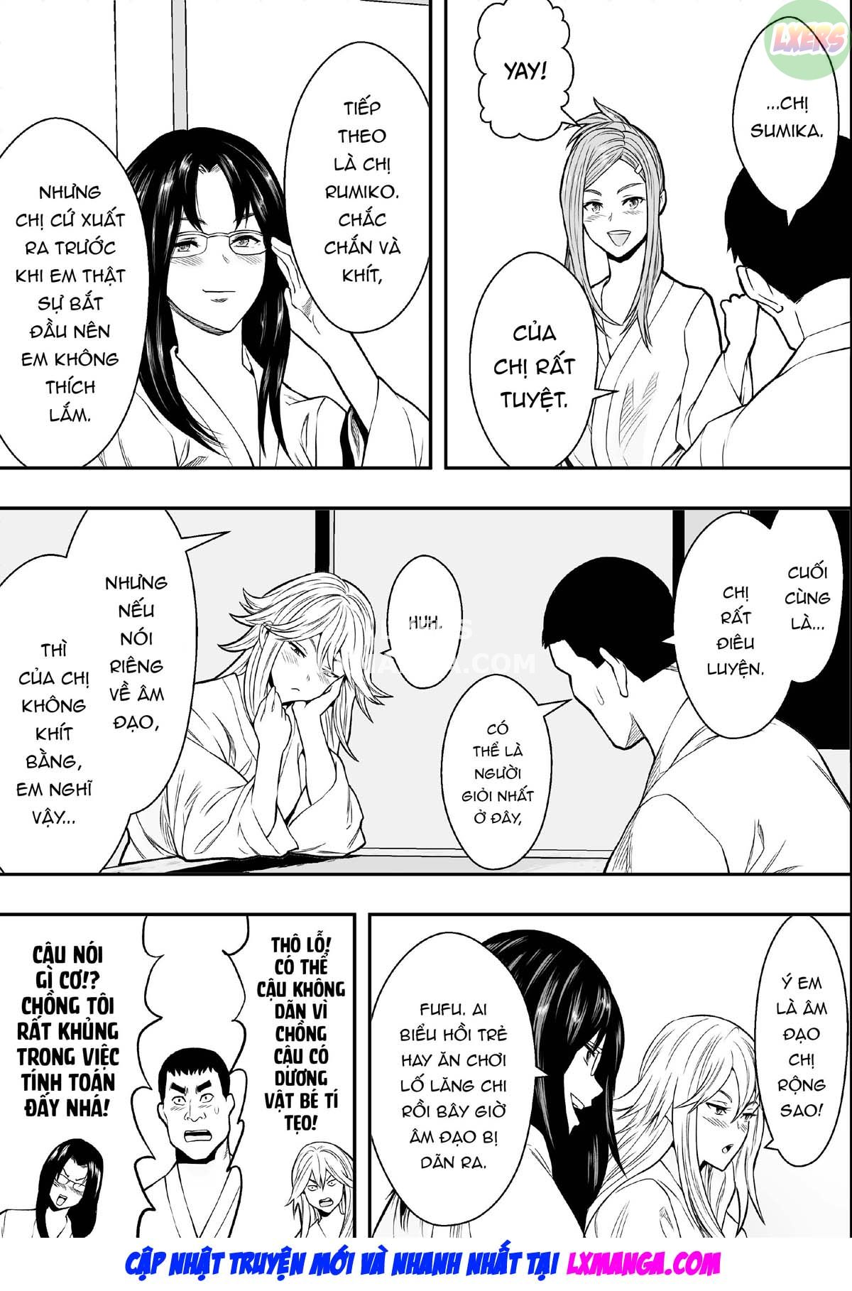 Đọc truyện hentai Chuyến du lịch suối nước nóng và những người phụ nữ có chồng vô song - Oneshot