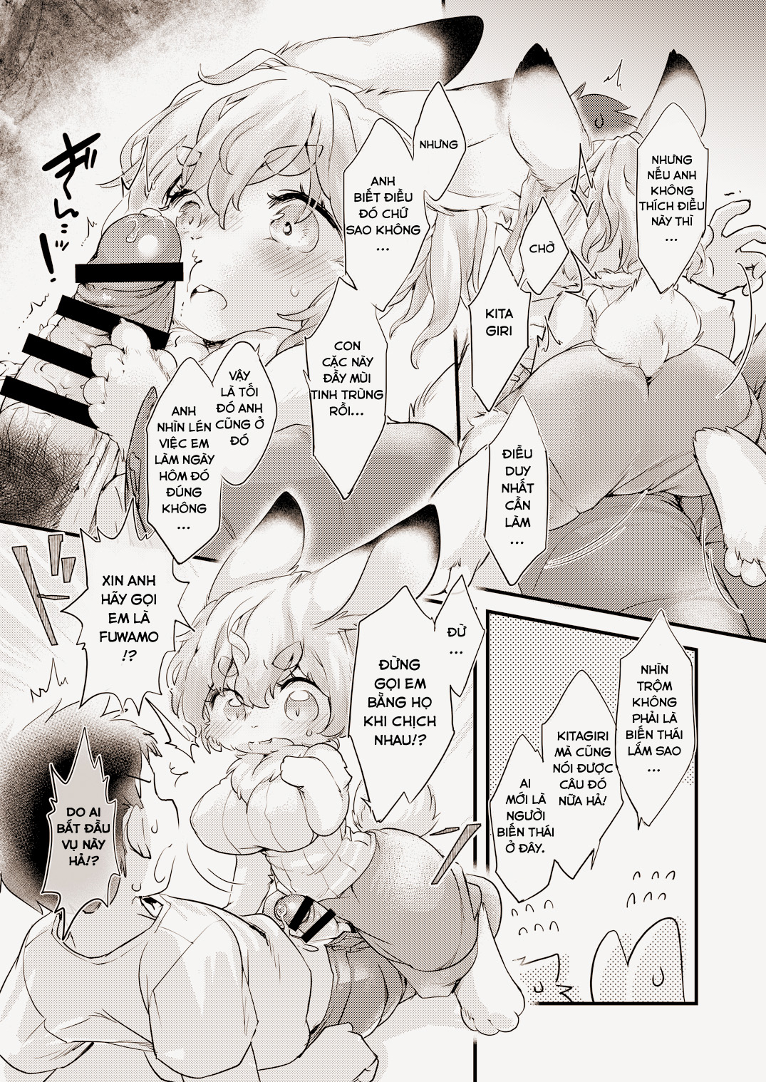 Đọc truyện hentai Tình yêu với bạn gái thỏ - Oneshot