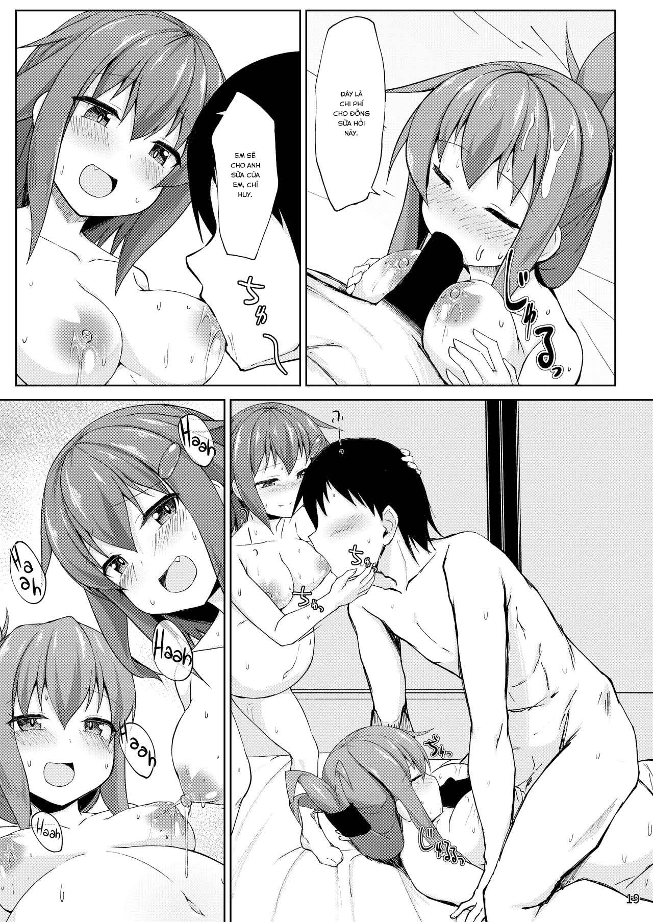 Đọc truyện hentai Ikazuchi và Inazuma muốn em bé của chỉ huy!! (Kantai Collection -KanColle-) - Chap 2: END
