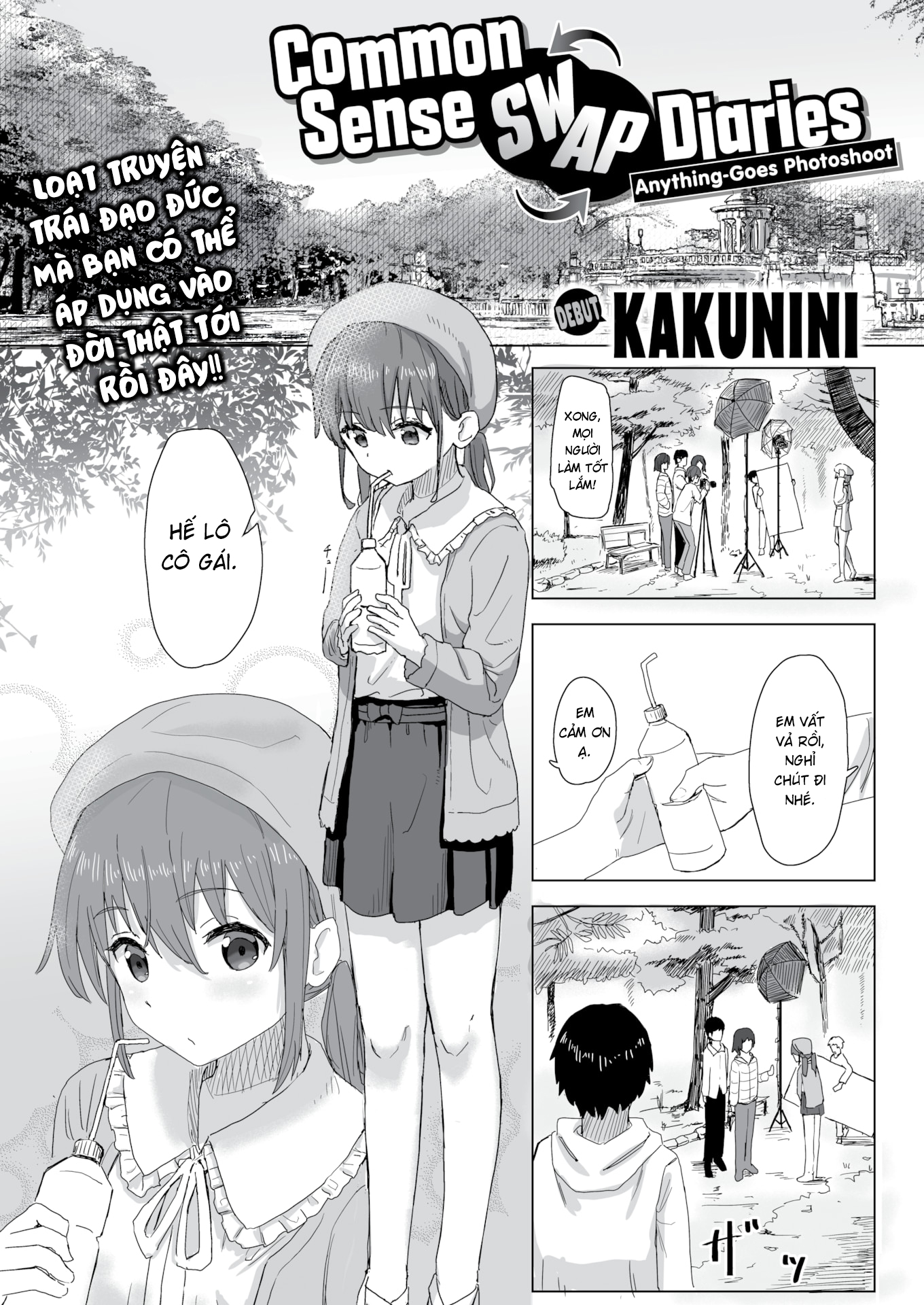 Đọc truyện hentai Nhật ký hoán đổi thường thức - Chap 2: Mọi thứ đều có khả năng xảy ra trong buổi chụp ảnh