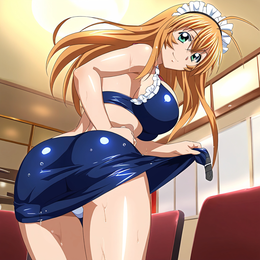 Đọc truyện hentai Tuyển tập Albums Art hentai - Chap 268 - Sonsaku (Ikki Tousen) AI illustration maid outfit