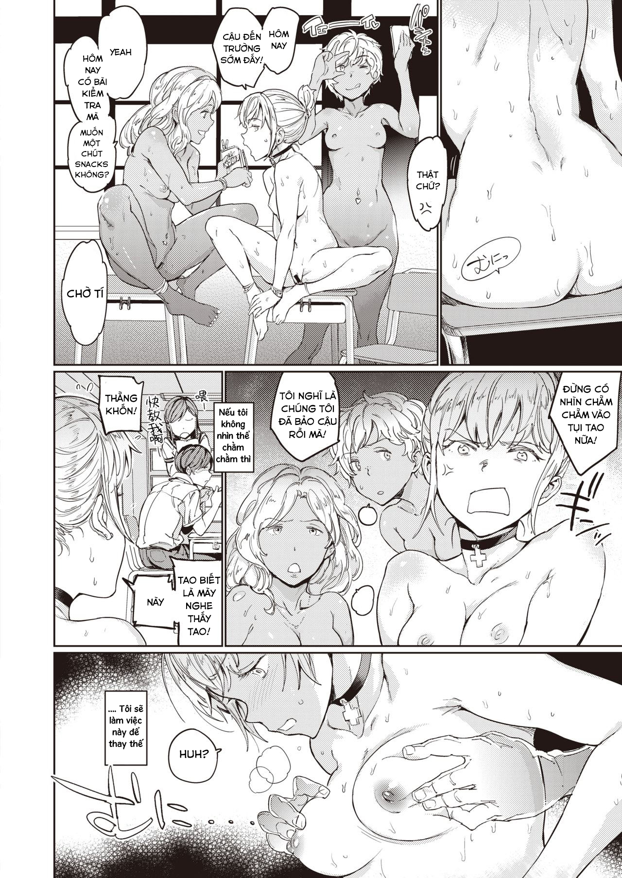 Đọc truyện hentai Hadaka no Gakkou - Cuộc sống khỏa thân hàng ngày của cô ấy. - Chap 1