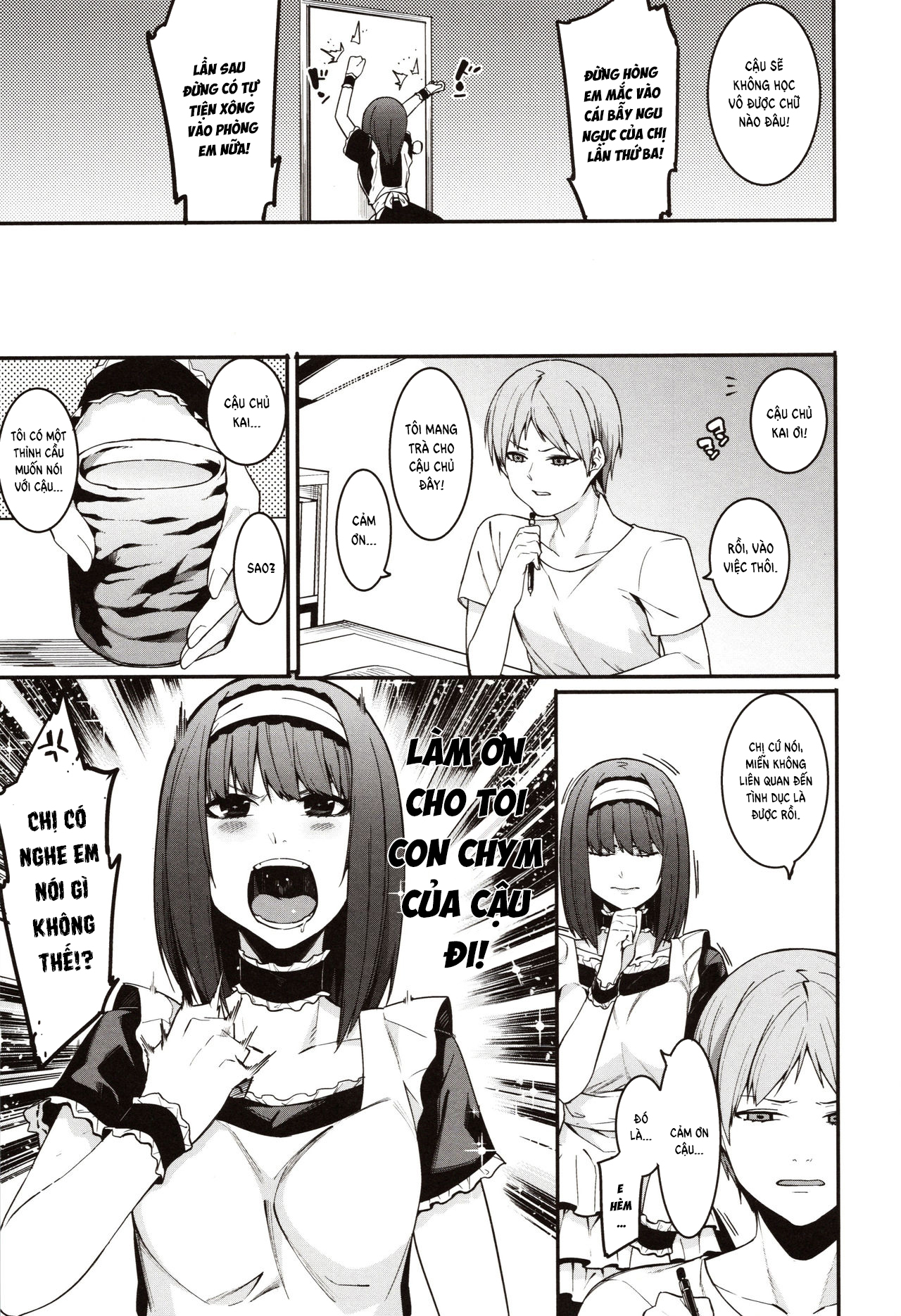 Đọc truyện hentai Mizuha ni Oshioki! - Chap 6