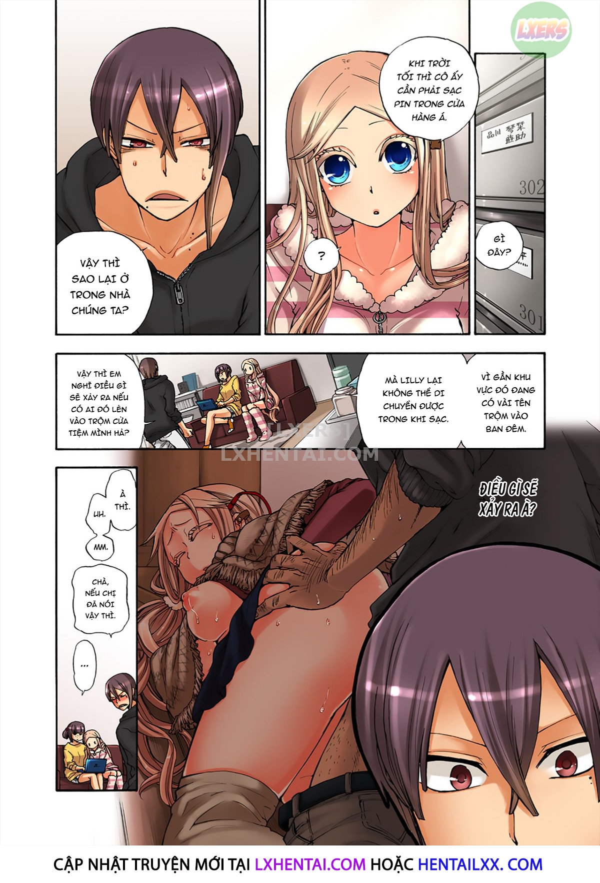 Đọc truyện hentai Robot thú cưng Lilly - Chap 15