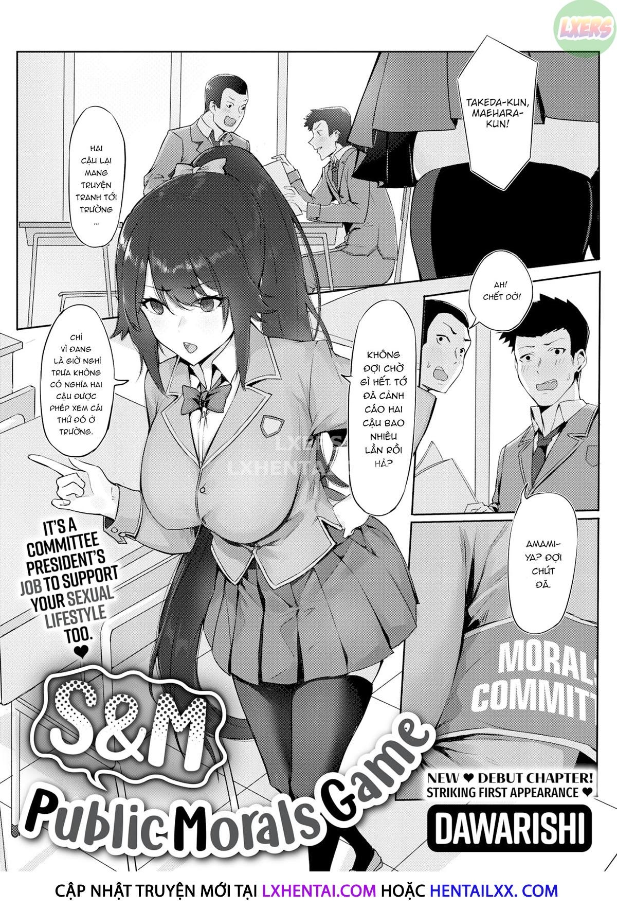 Đọc truyện hentai Trò chơi S&M giữa nơi công cộng - Oneshot