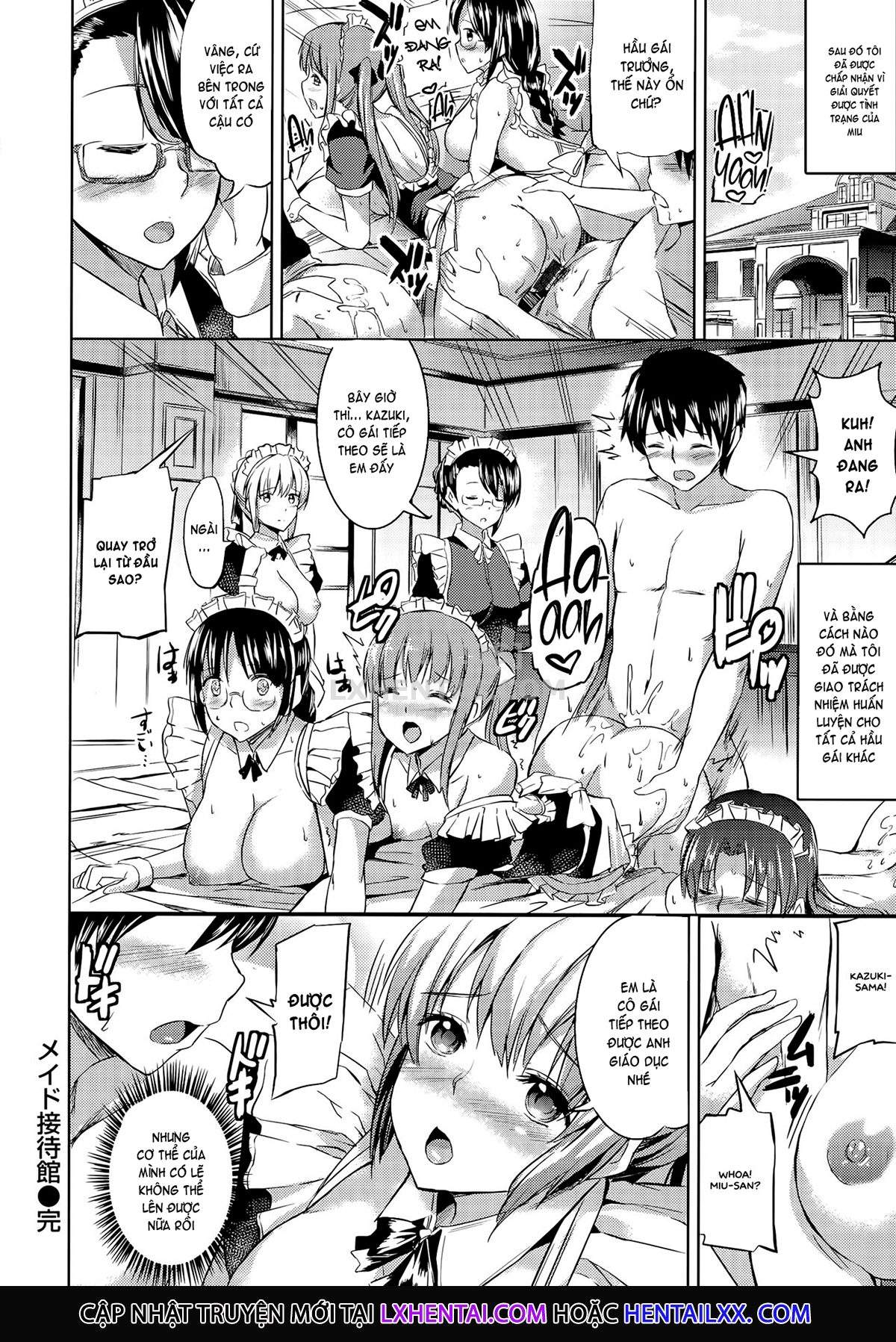 Đọc truyện hentai Ojousama No Maid Jijou - Chap 4