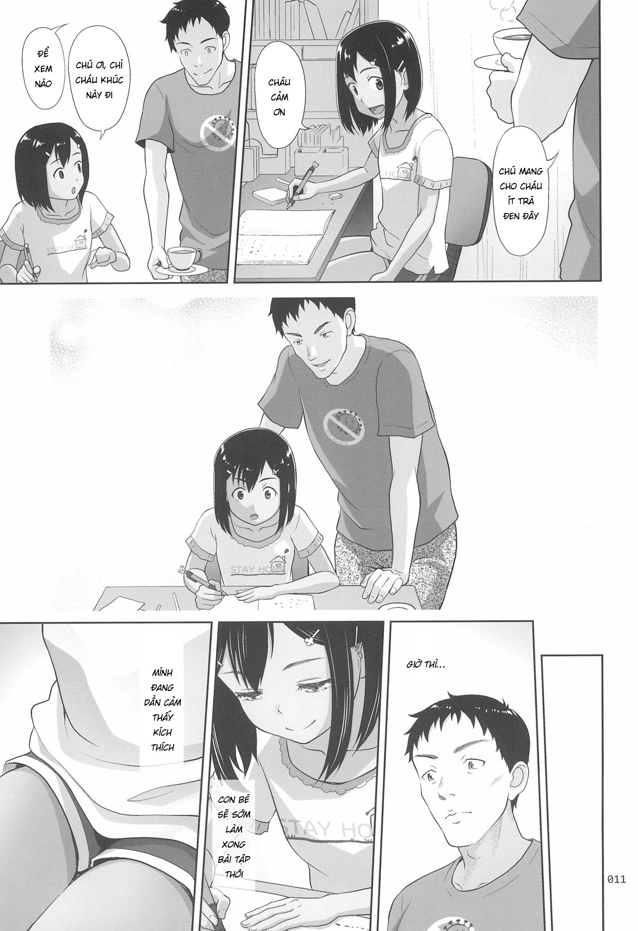 Đọc truyện hentai Meikko na Syoujo no Ehon - Chapter 8: Quéo?