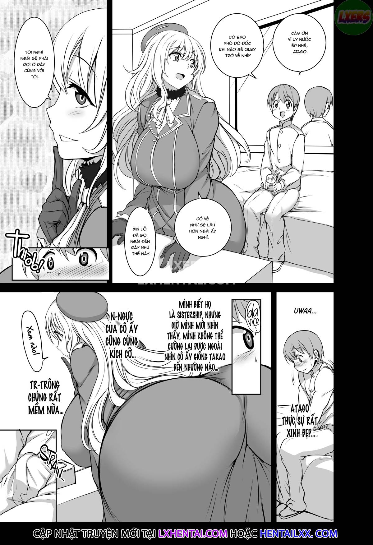 Đọc truyện hentai Nữ hạm yêu quý của tôi - Chap 2 - [END]