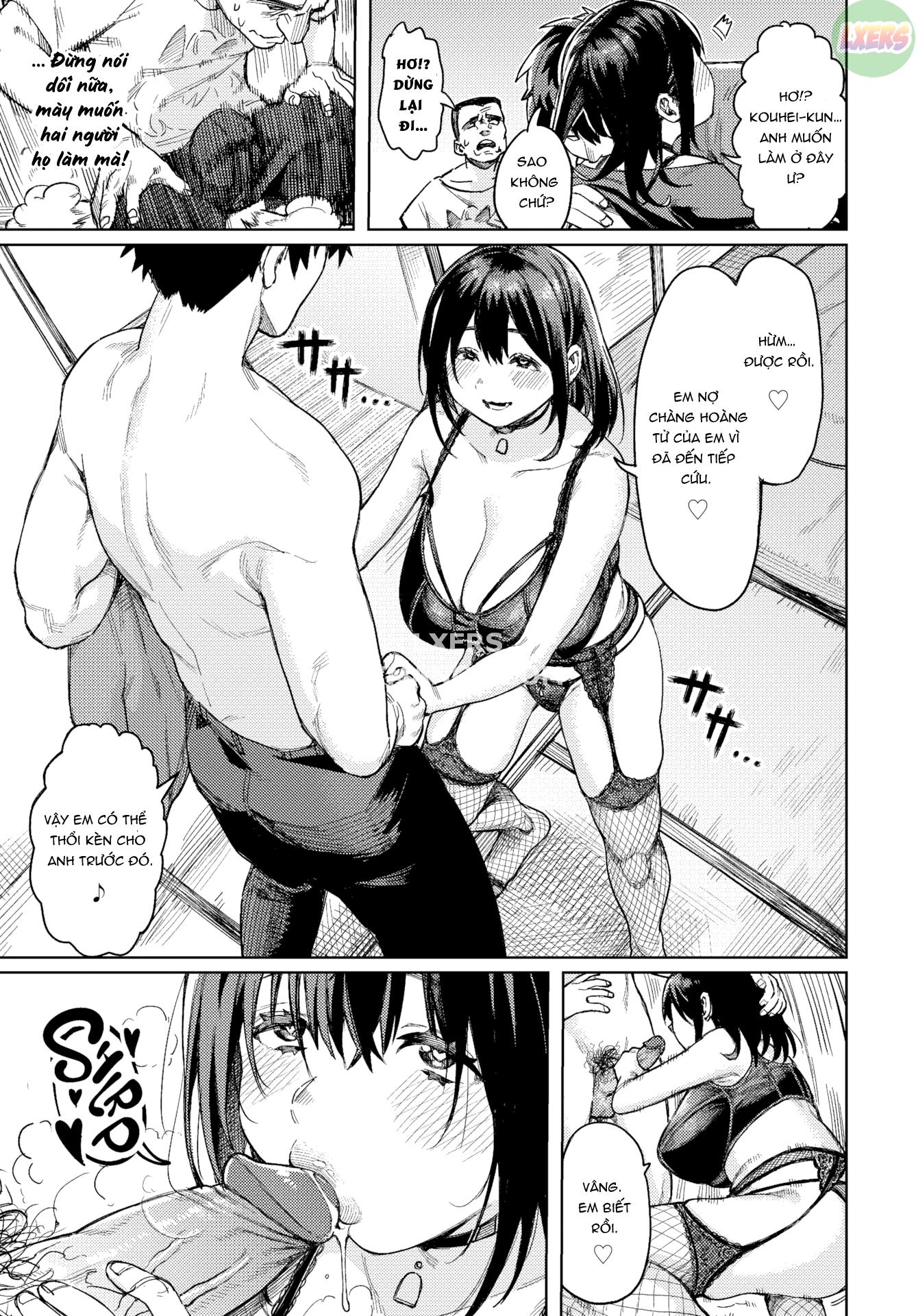 Đọc truyện hentai Nhập vai cô gái ngực khủng - Oneshot