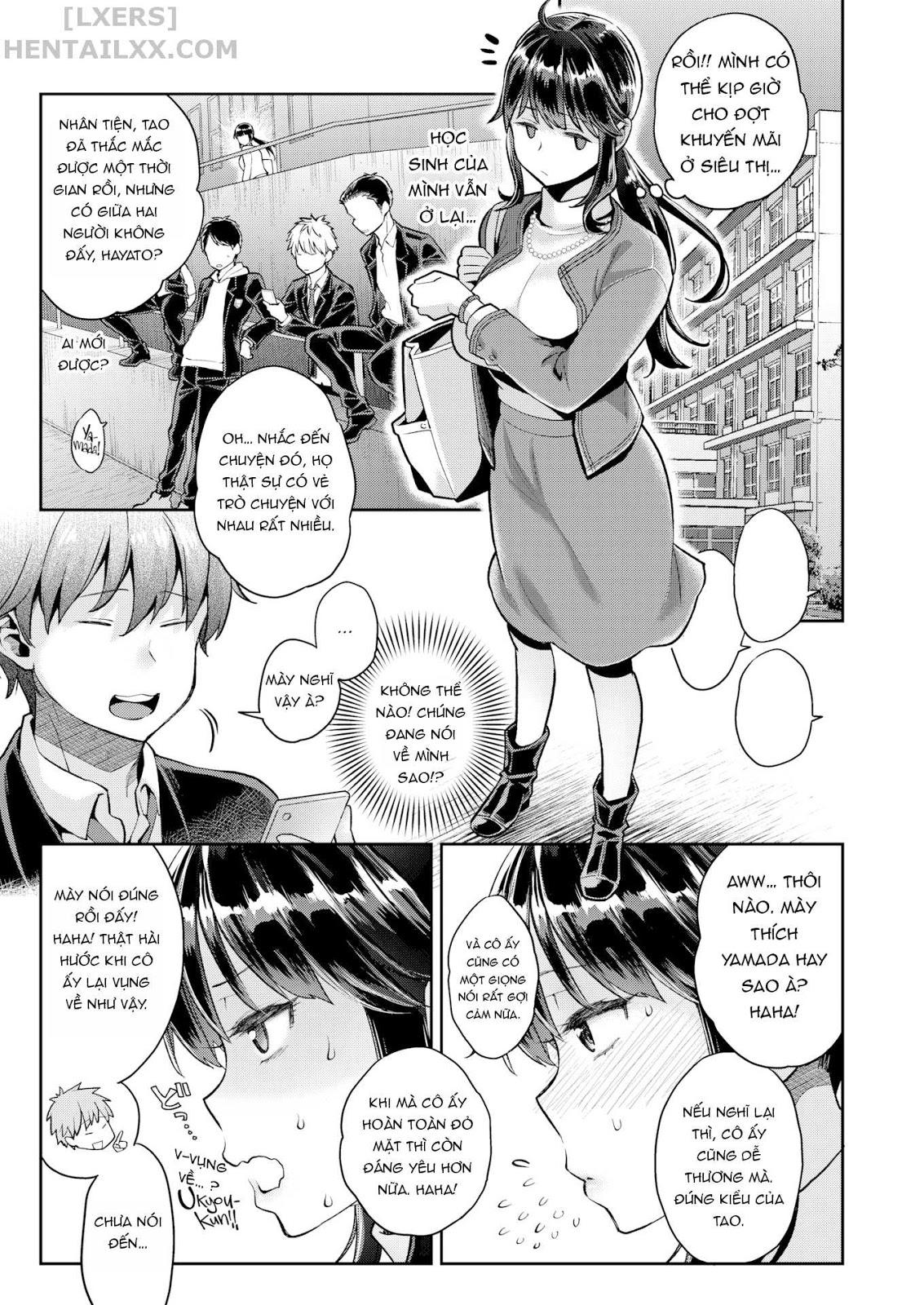 Đọc truyện hentai Tiết học bổ trợ với sensei - Oneshot