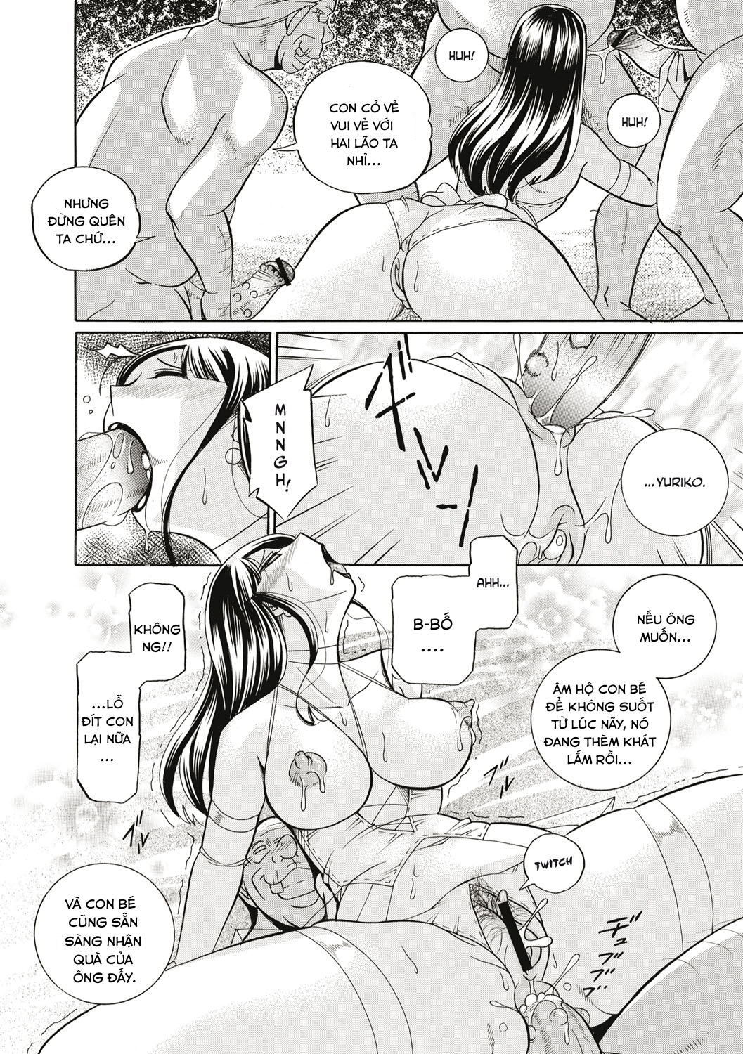 Đọc truyện hentai Yuriko and her Father-in-Law - Chap 4