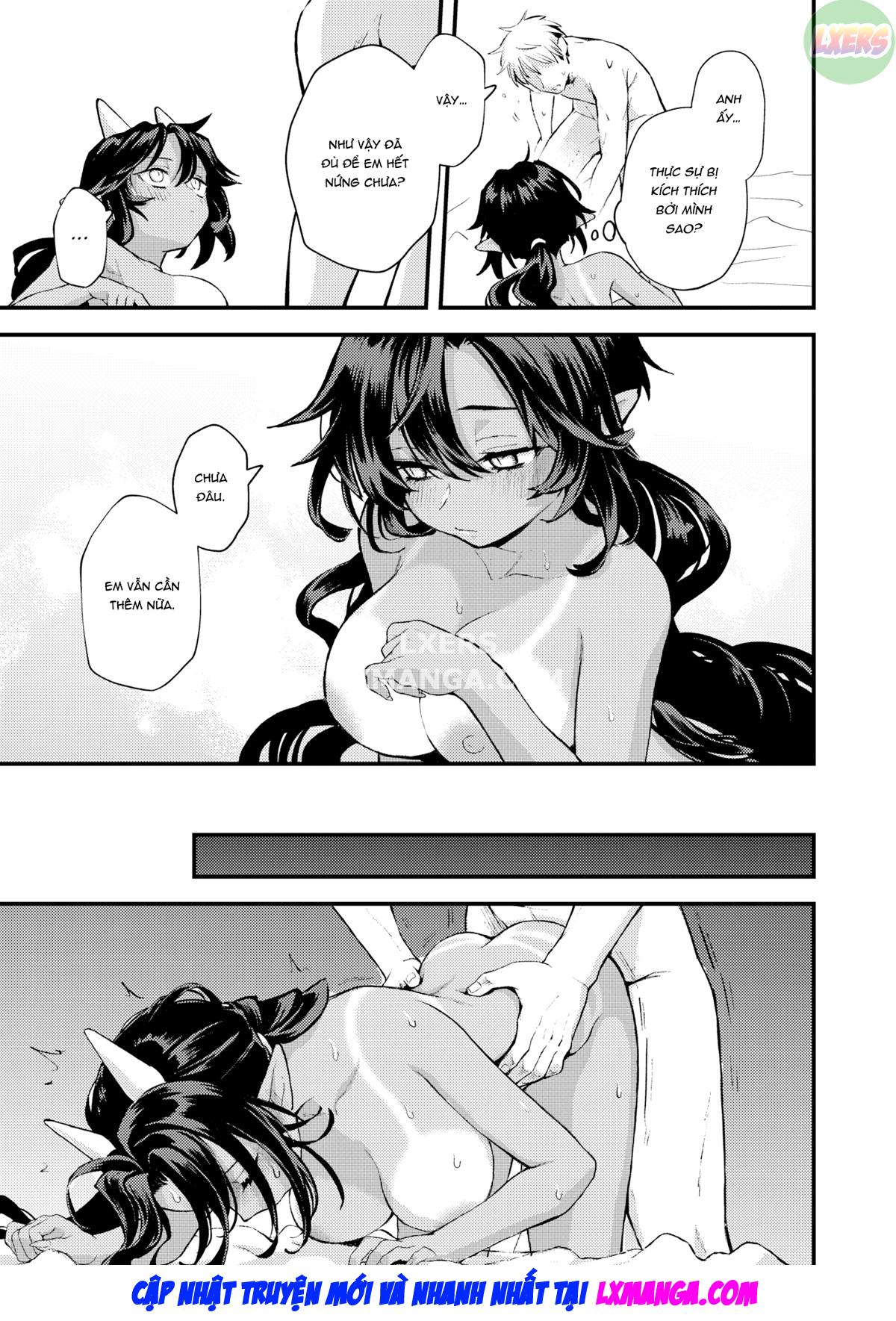 Đọc truyện hentai Shakkin Jigoku to Hazuremono - Oneshot