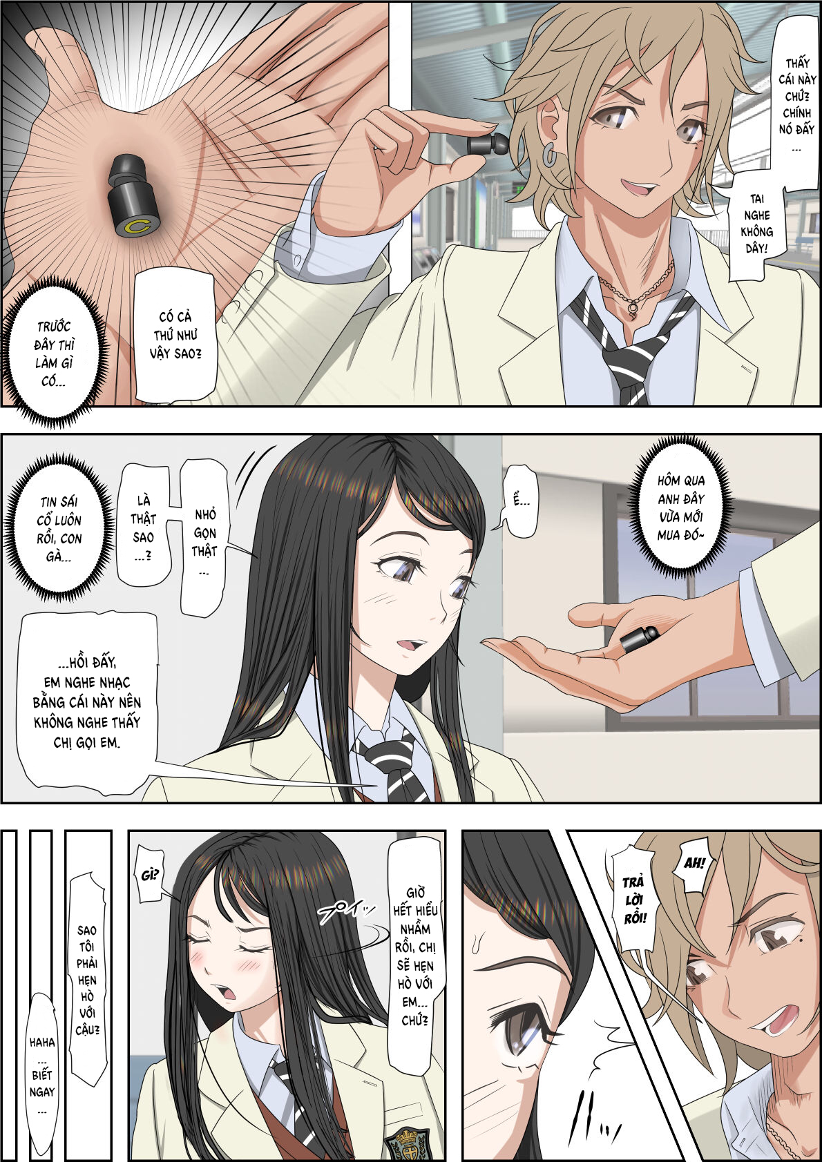 Đọc truyện hentai Charao ni Netorare - Route 2 Vol. 2 - Chap 1