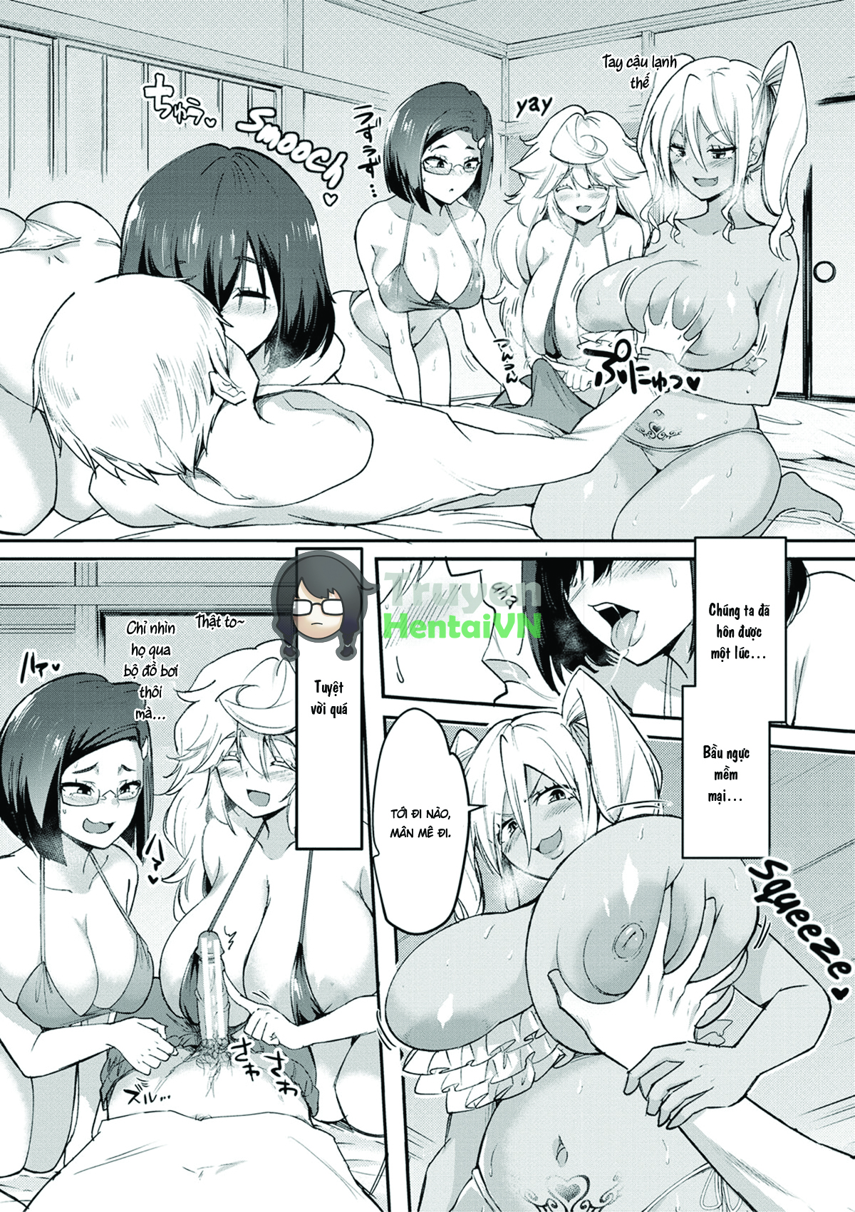 Đọc truyện hentai Dou shiyou! ! Bitchi nomi no harem tsukutchatta! ! ! ! - Oneshot