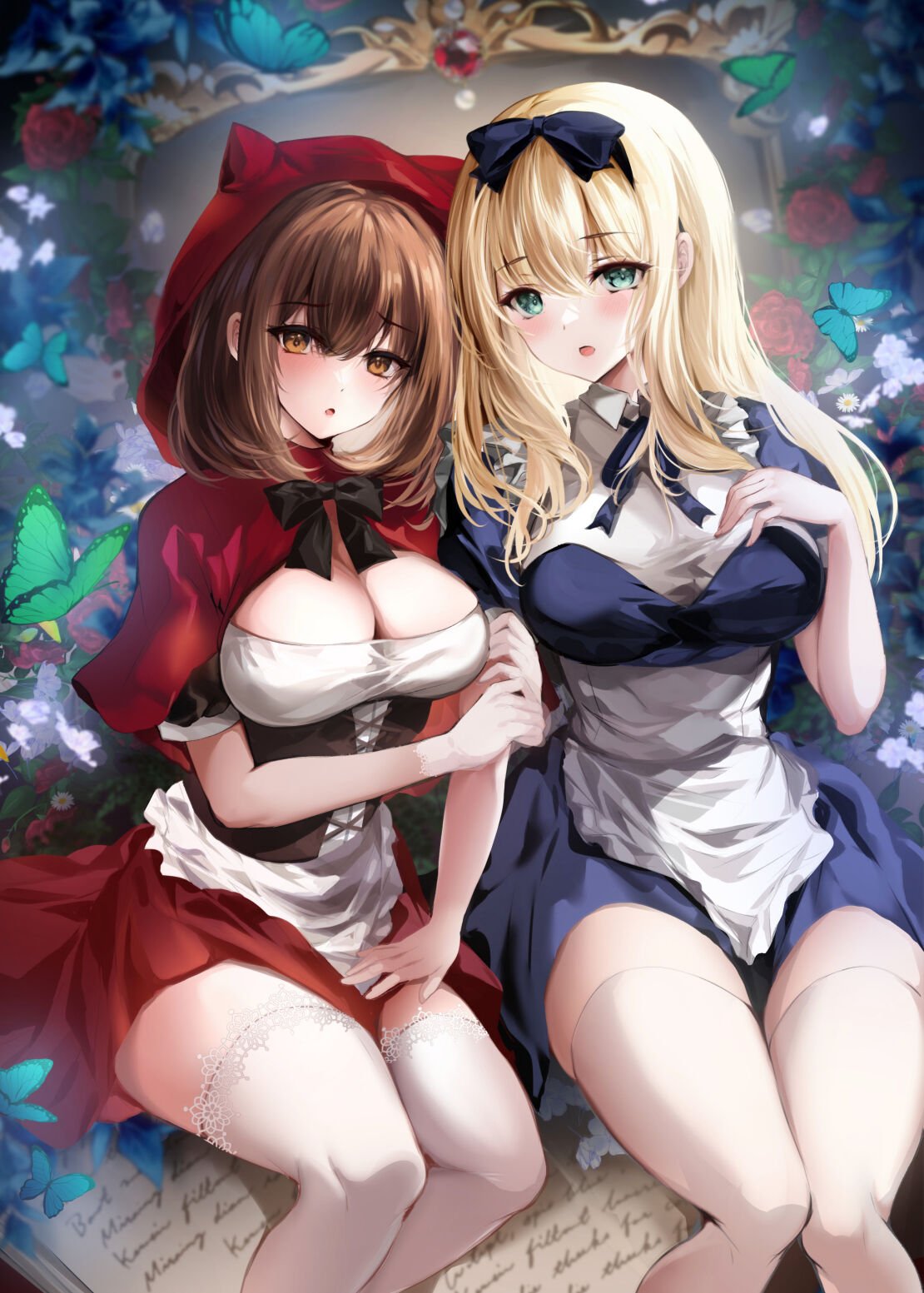 Đọc truyện hentai Truyện cổ tích: Nô lệ quàng khăn đỏ - Oneshot
