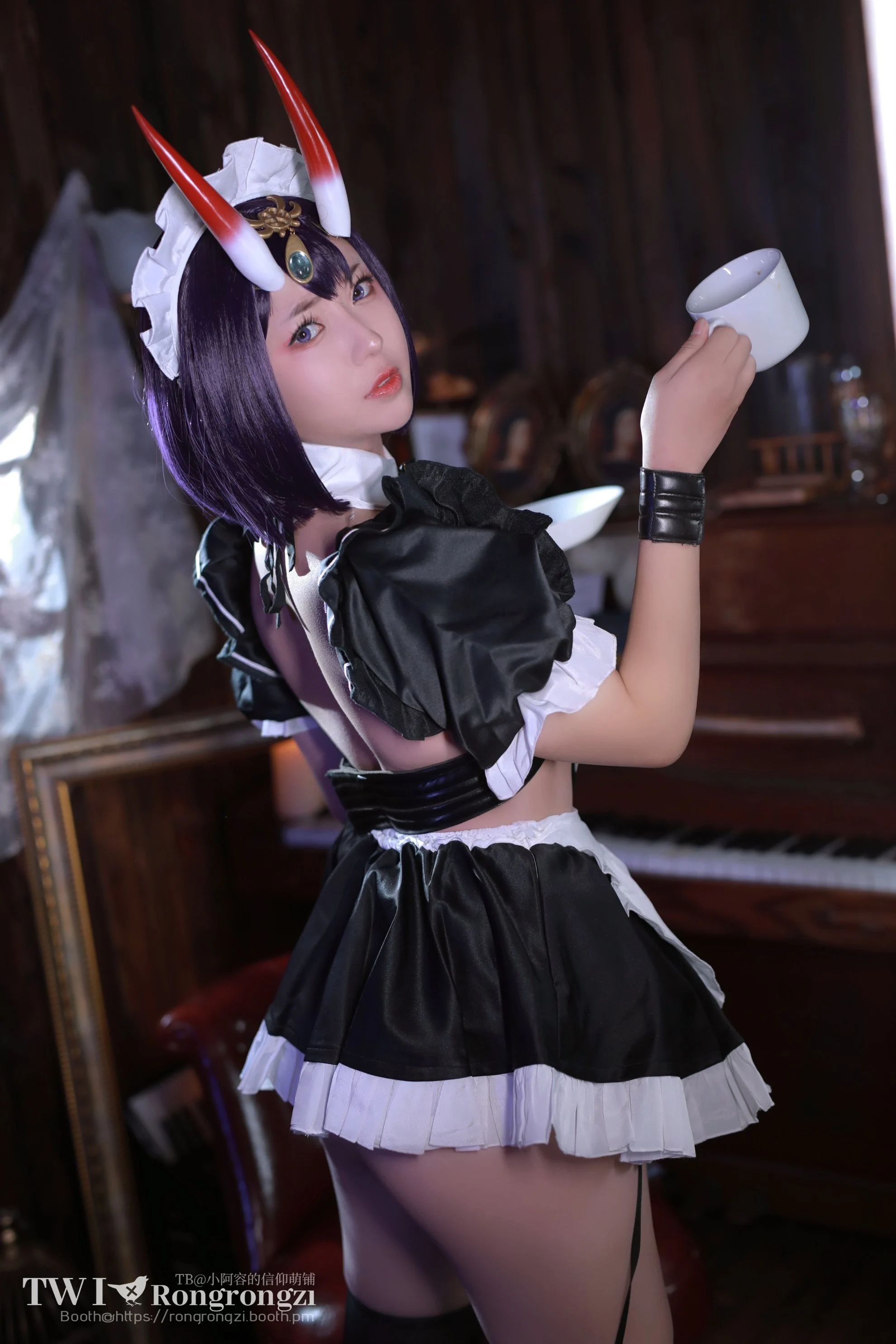 Đọc truyện hentai Tuyển tập Albums siêu phẩm Cosplay - Chap 897 - [Xiao Rongzi Gugugu] Shuten Doushi Maid (Fate Grand Order)
